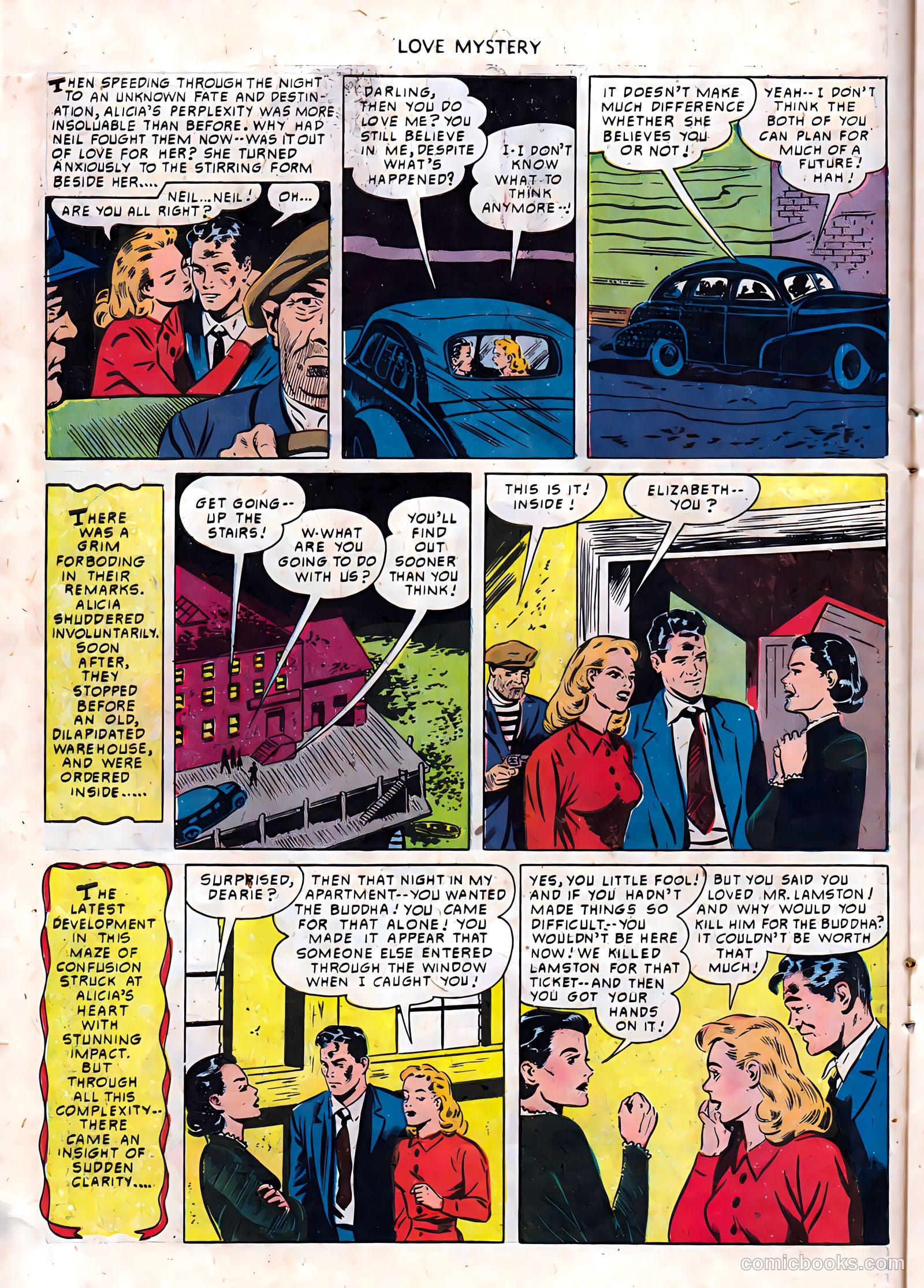 Love Mystery #1 (1950) — page 14 of 36