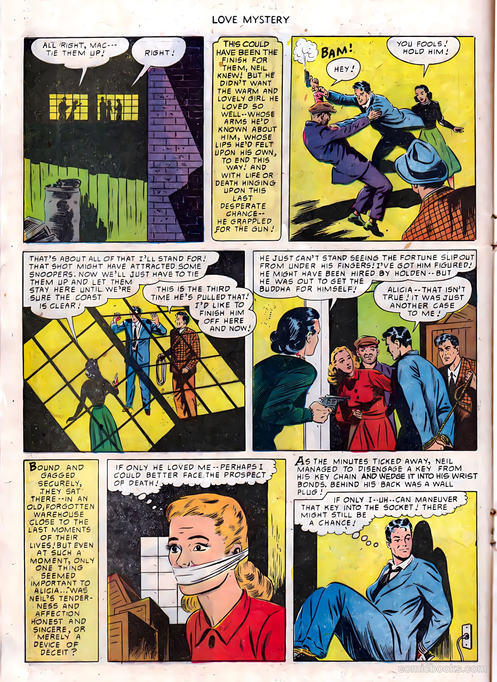 Love Mystery #1 (1950) — page 16 of 36