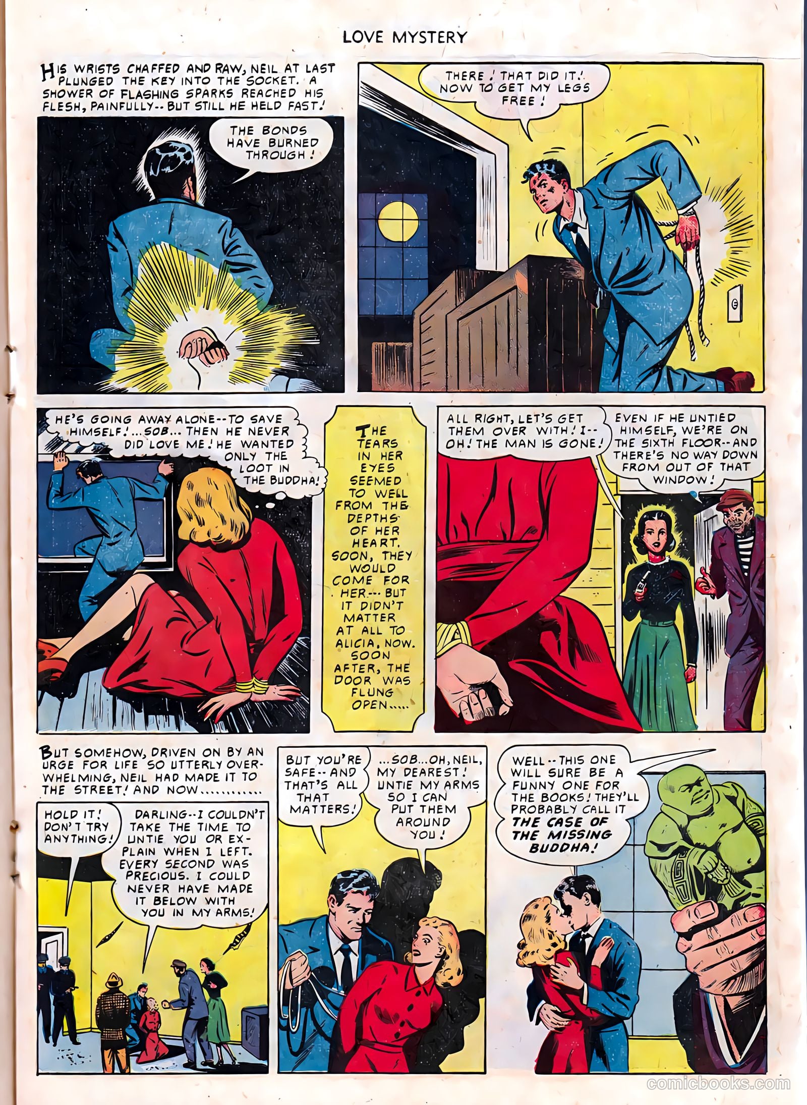 Love Mystery #1 (1950) — page 17 of 36