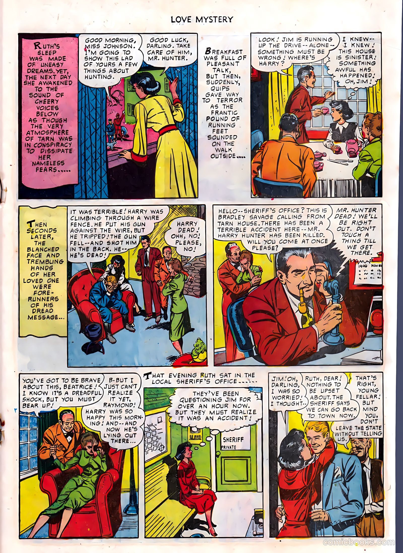 Love Mystery #1 (1950) — page 19 of 36