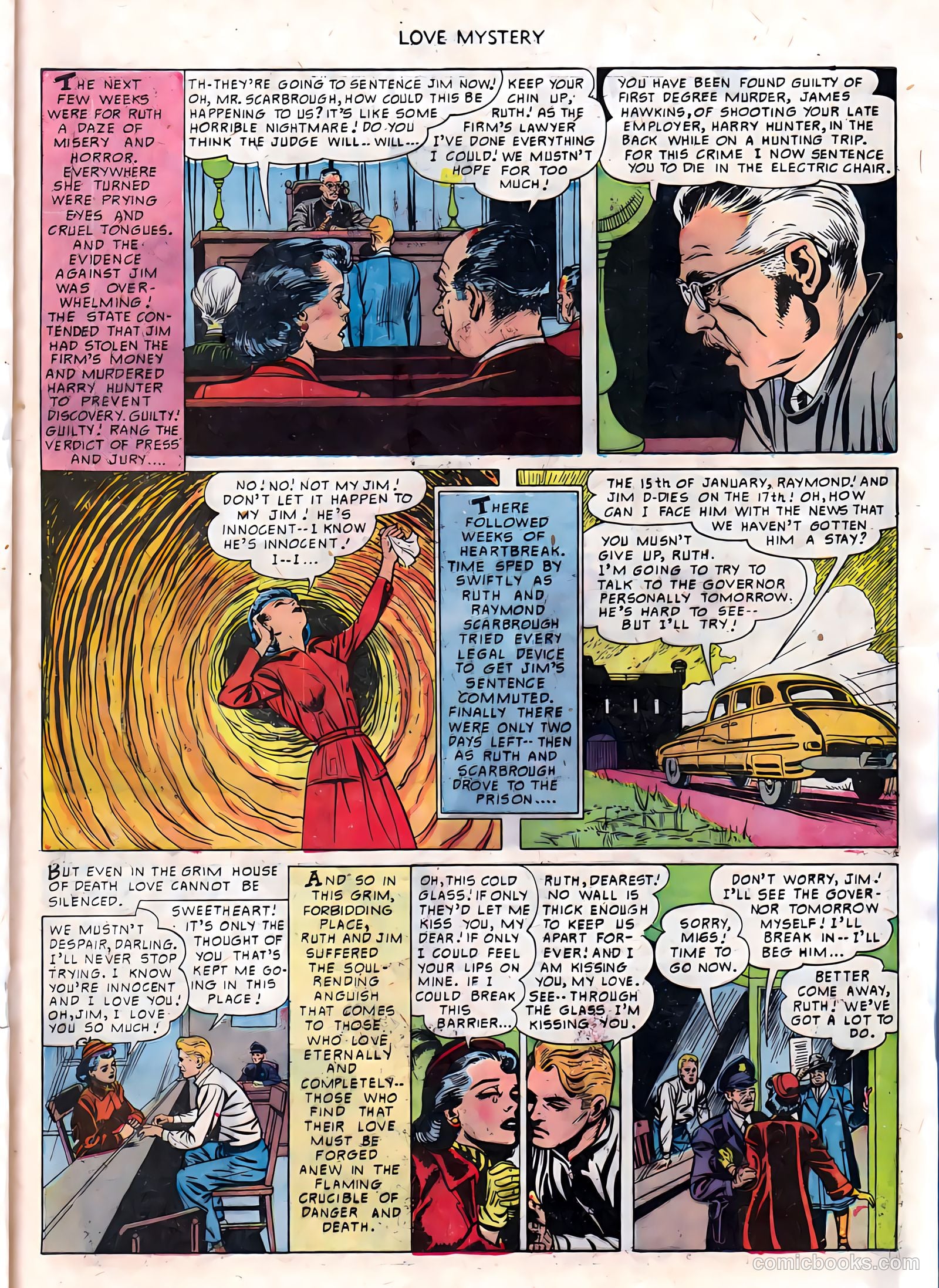 Love Mystery #1 (1950) — page 21 of 36