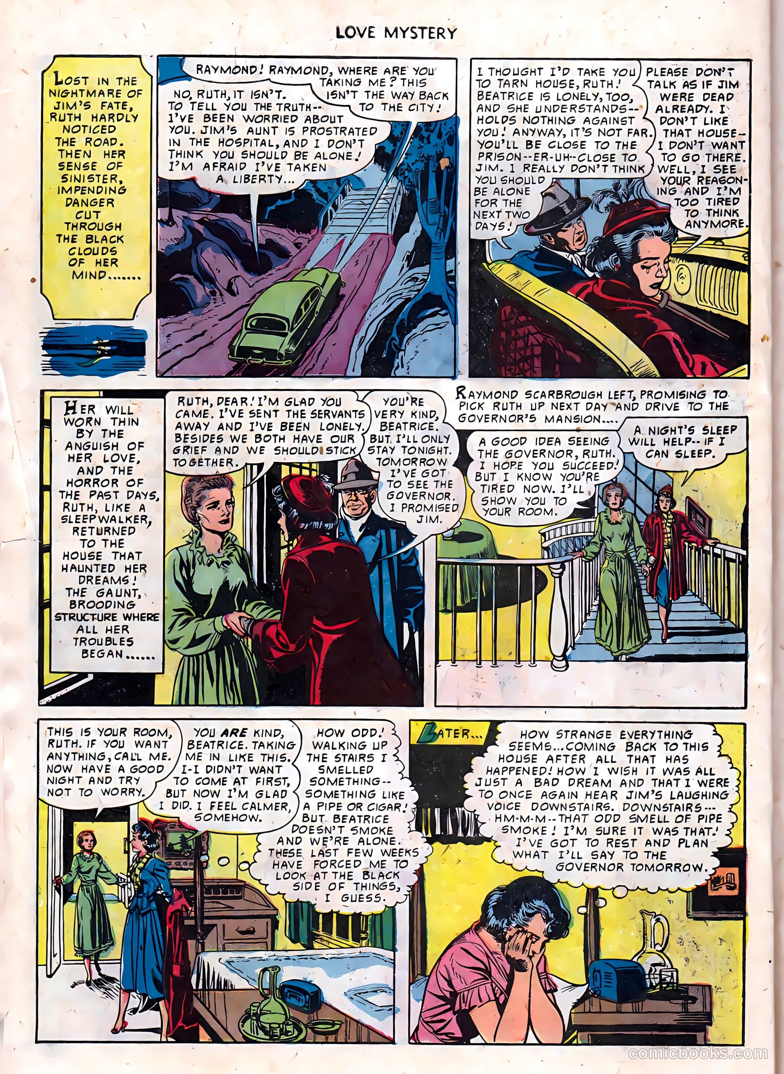 Love Mystery #1 (1950) — page 22 of 36