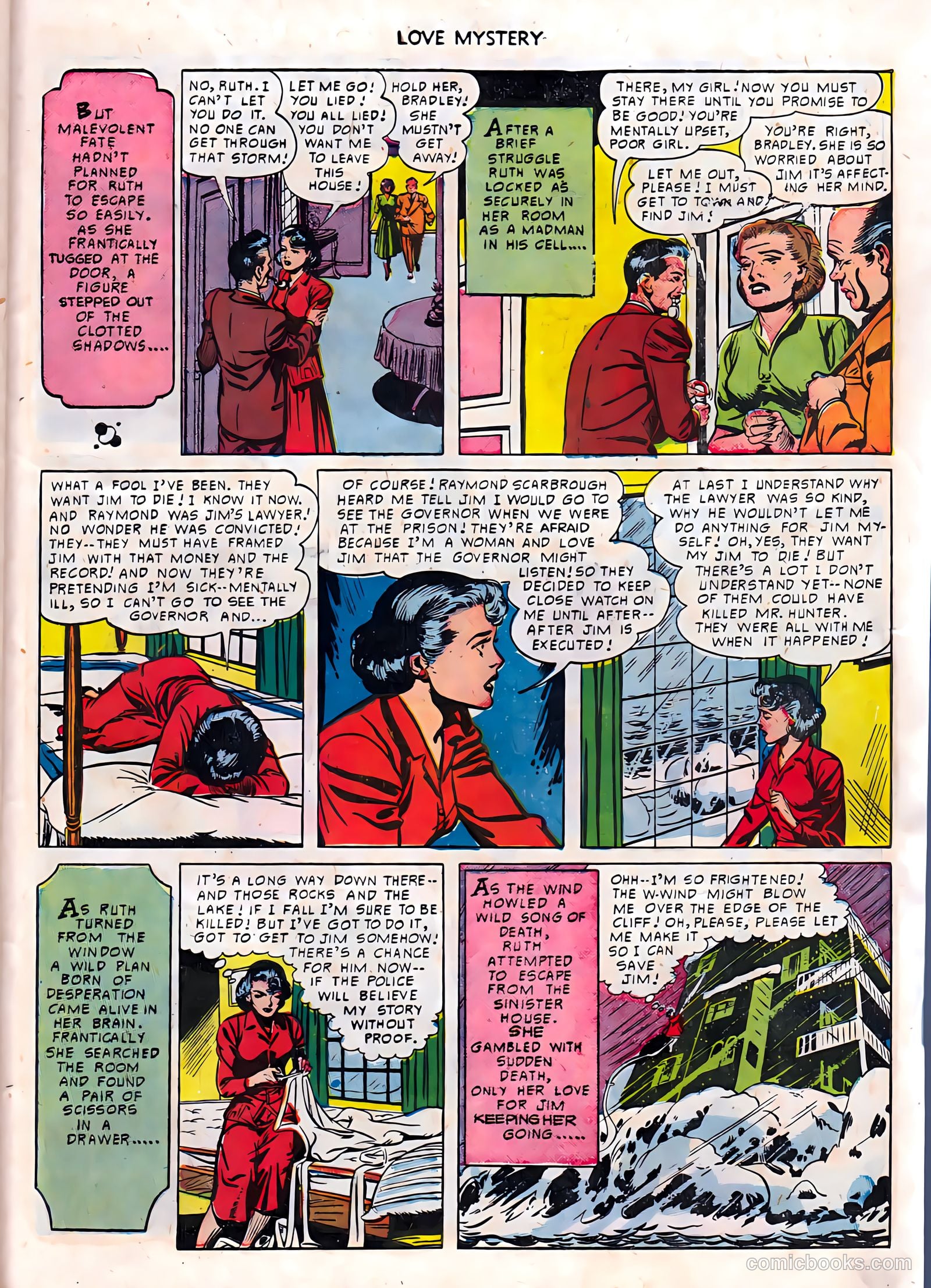 Love Mystery #1 (1950) — page 25 of 36