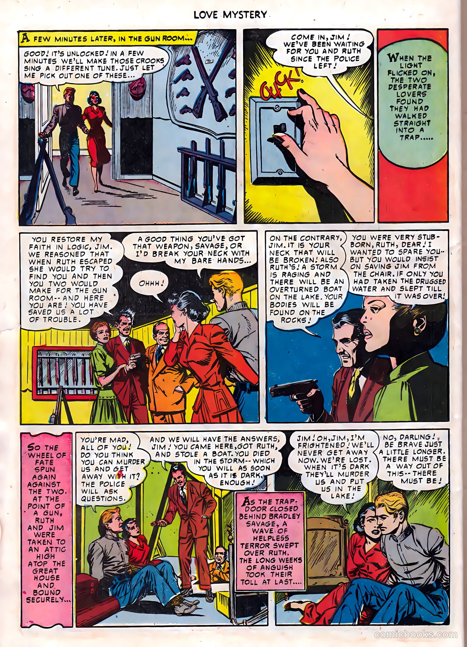 Love Mystery #1 (1950) — page 28 of 36