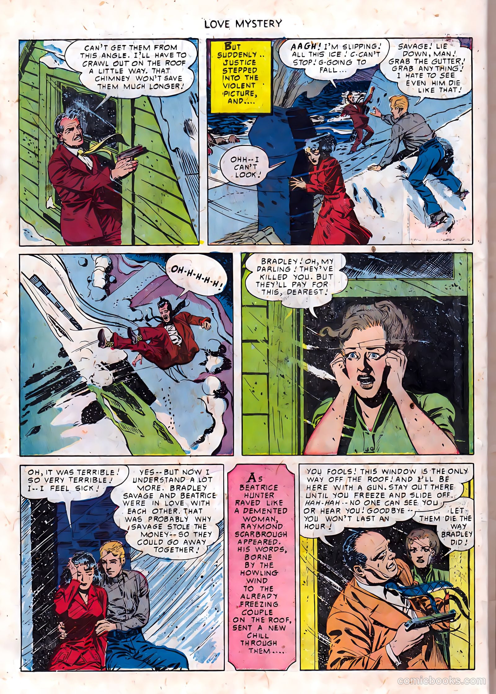Love Mystery #1 (1950) — page 30 of 36