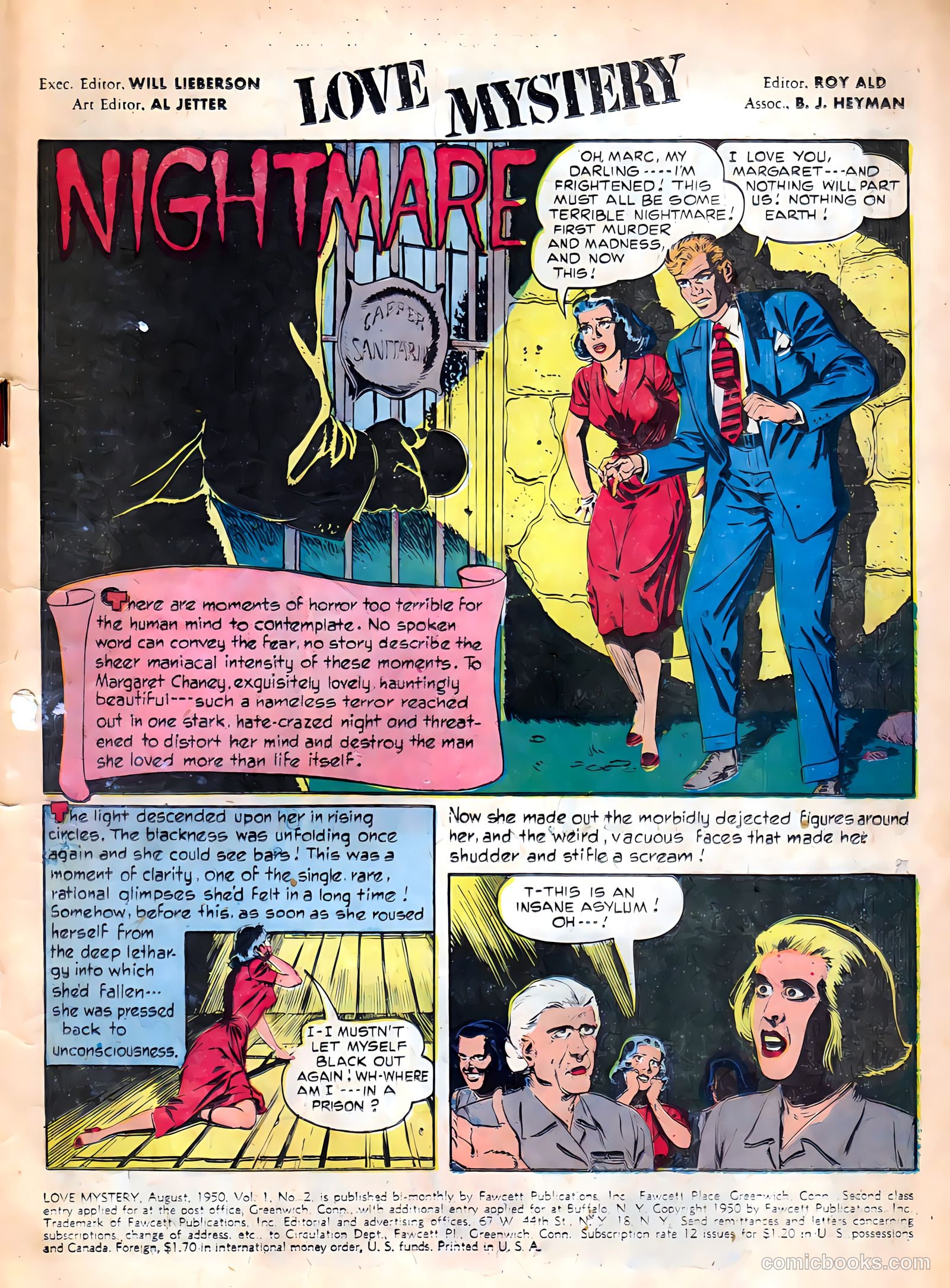 Love Mystery #2 (1950) — page 3 of 36