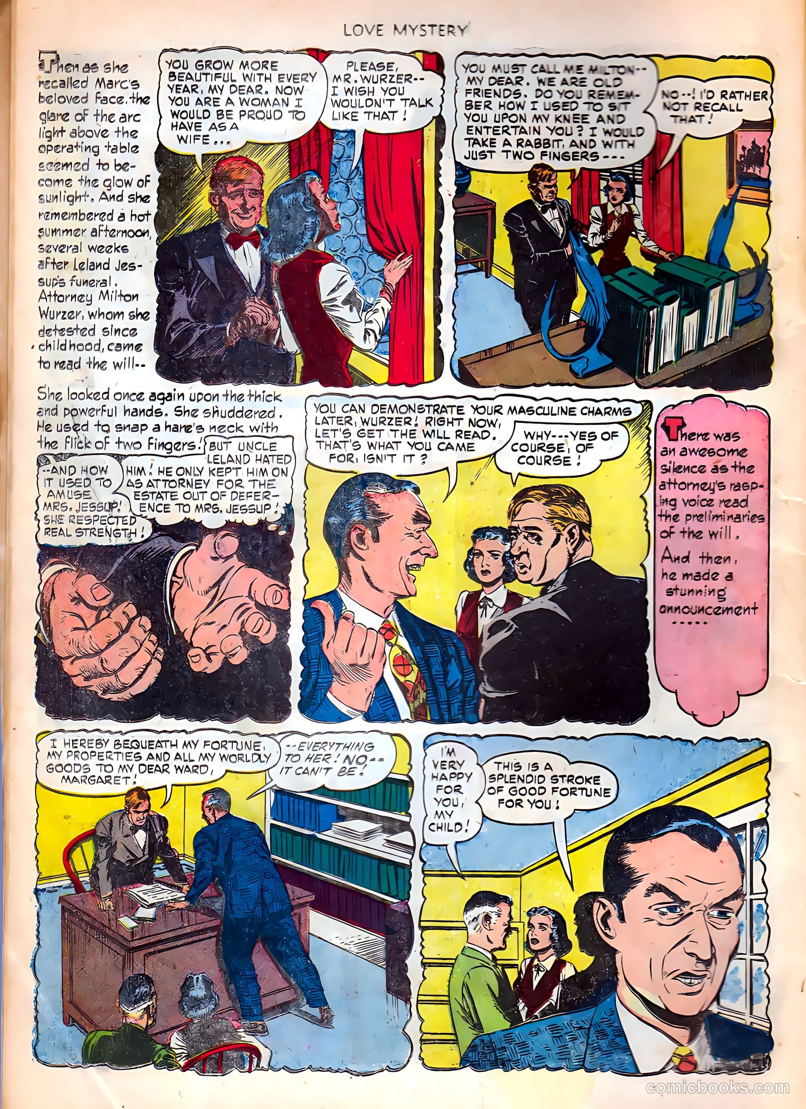 Love Mystery #2 (1950) — page 10 of 36