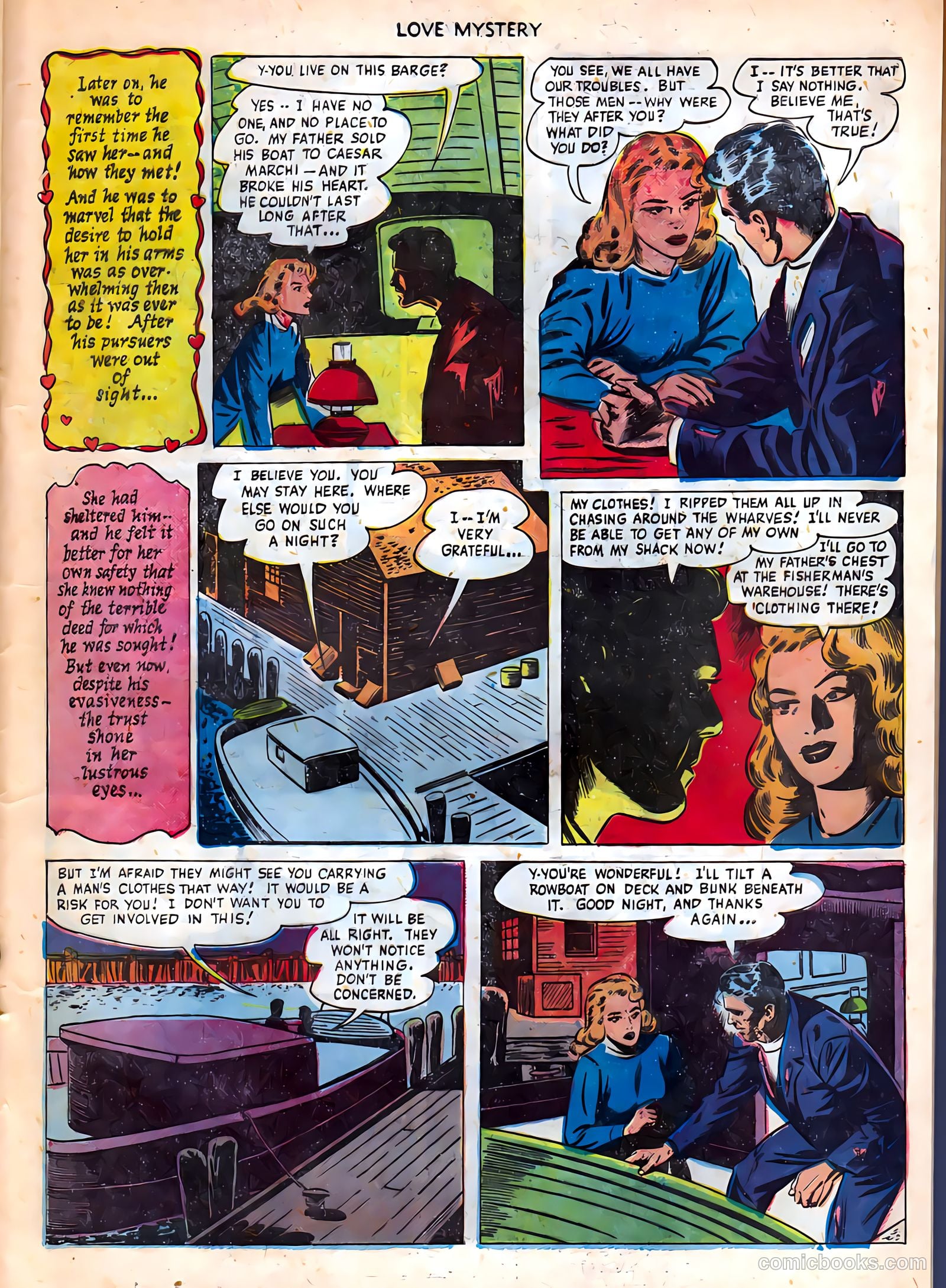 Love Mystery #2 (1950) — page 21 of 36