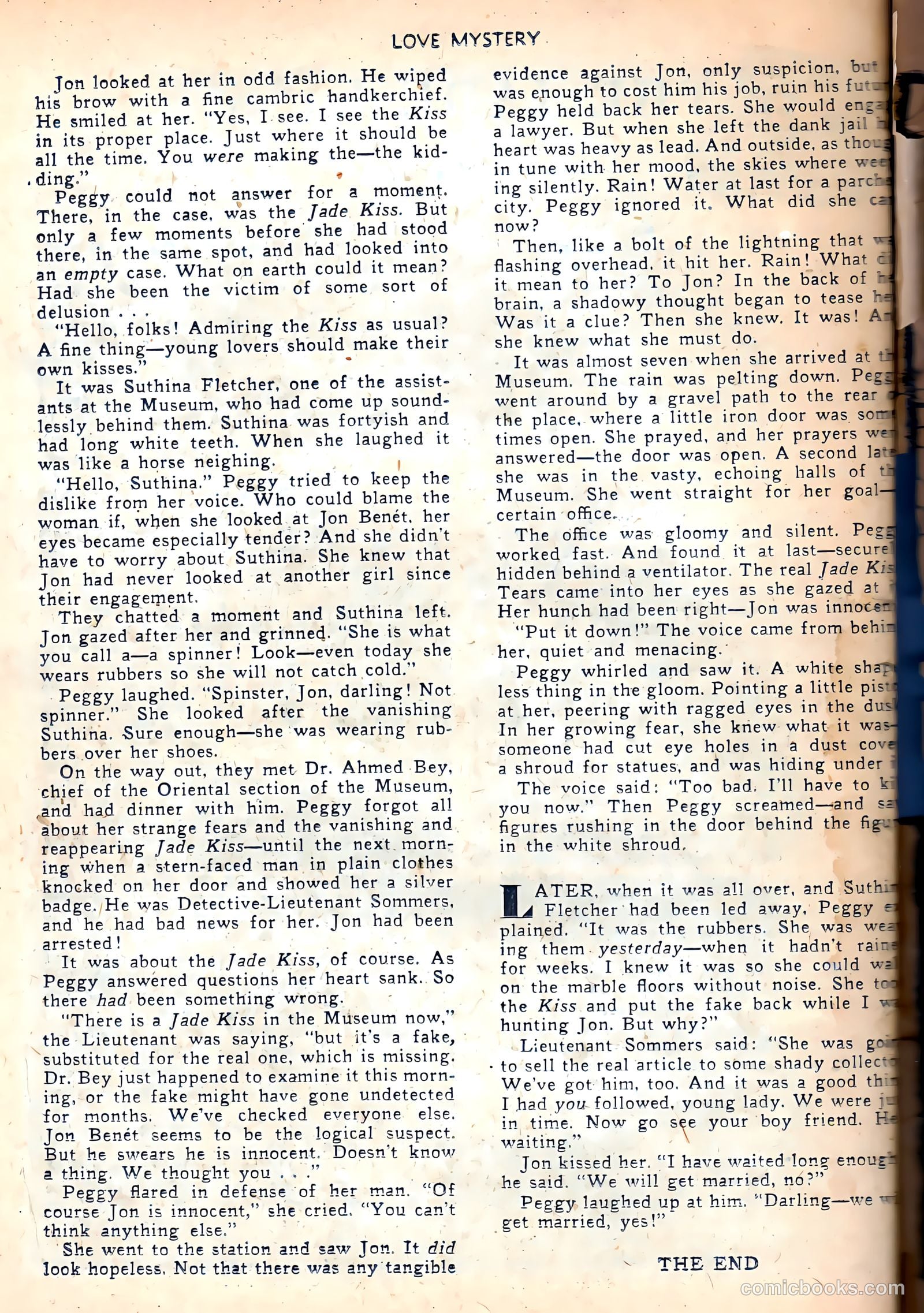 Love Mystery #2 (1950) — page 34 of 36
