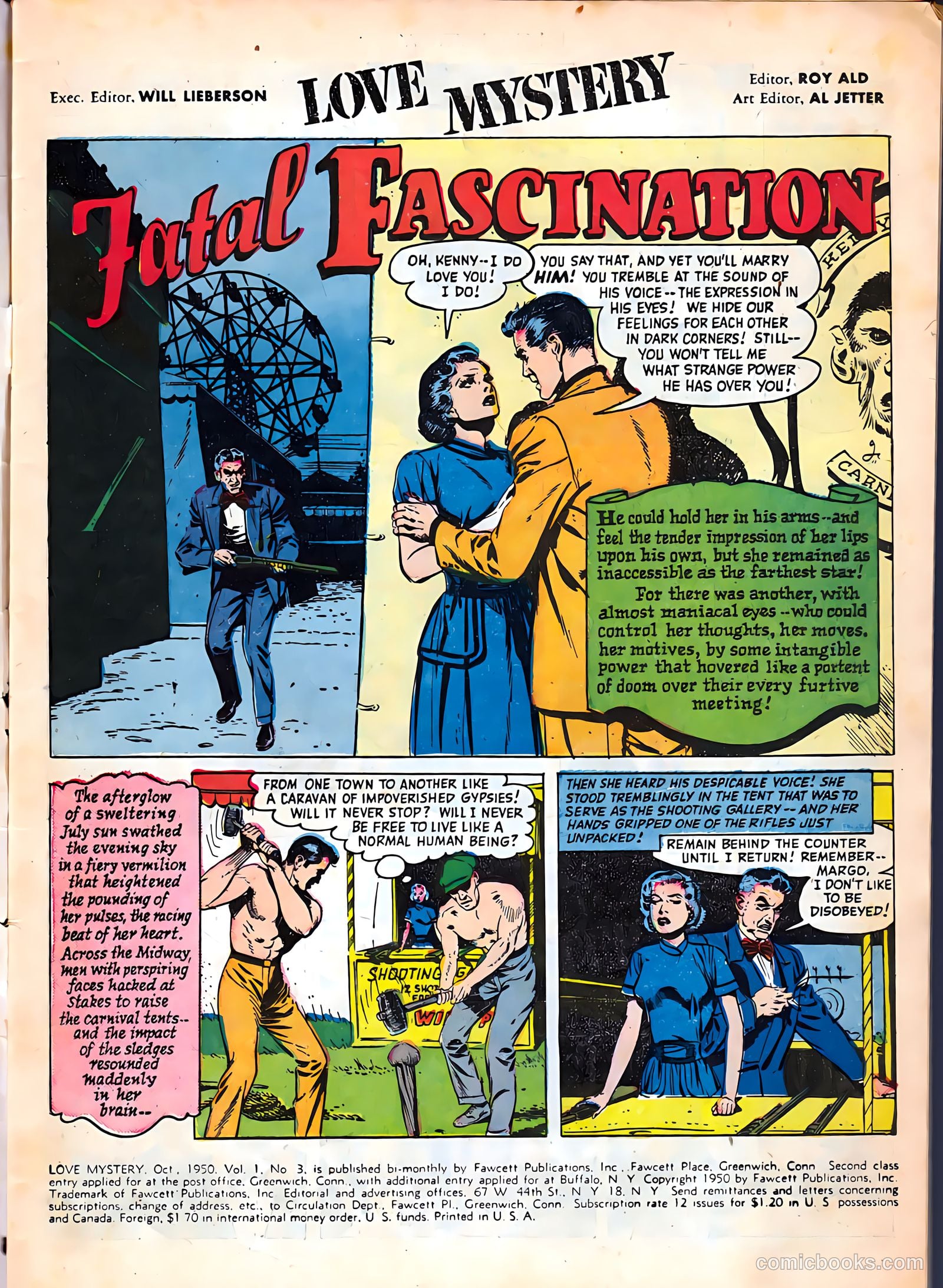 Love Mystery #3 (1950) — page 3 of 36