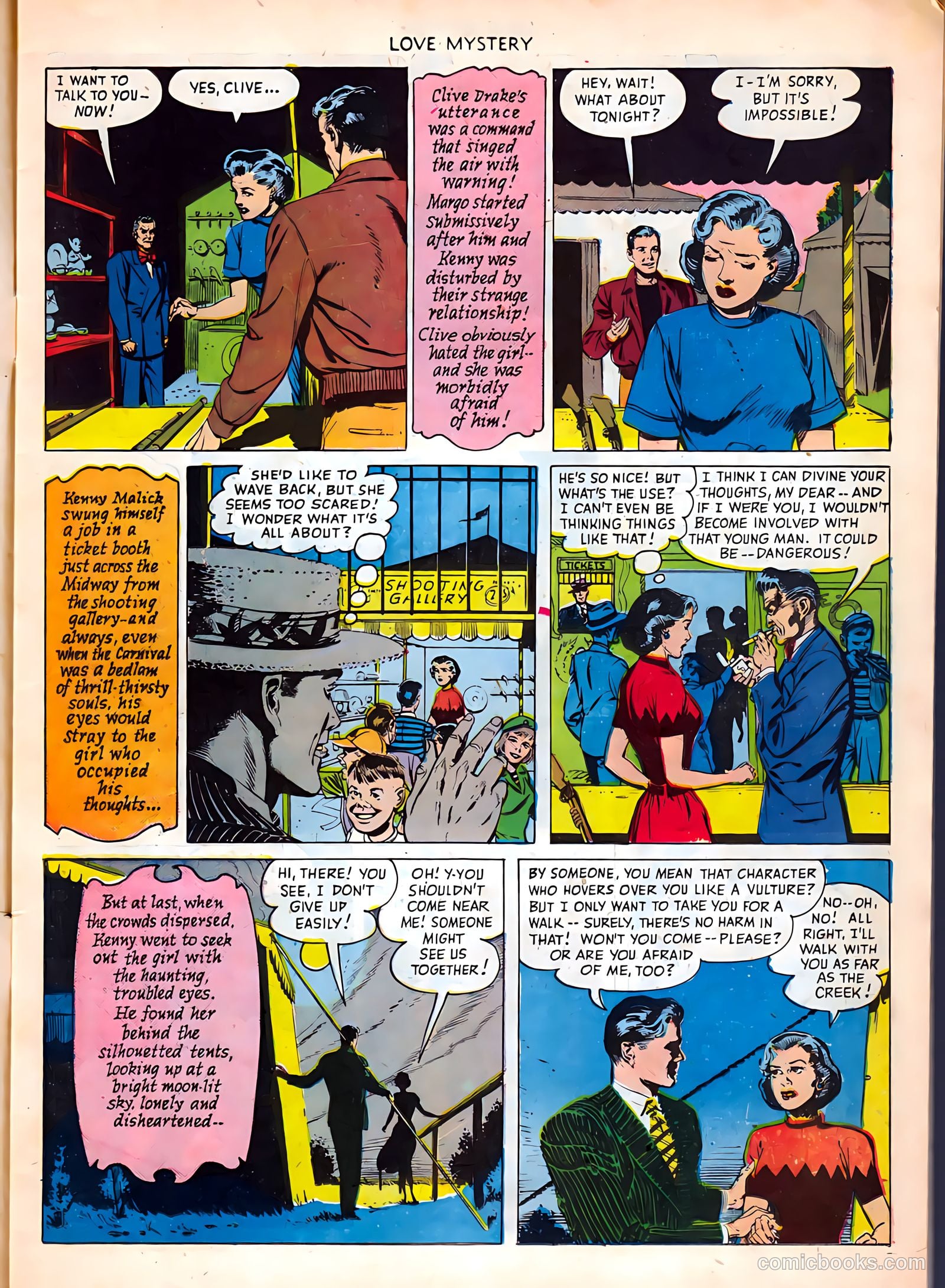 Love Mystery #3 (1950) — page 5 of 36