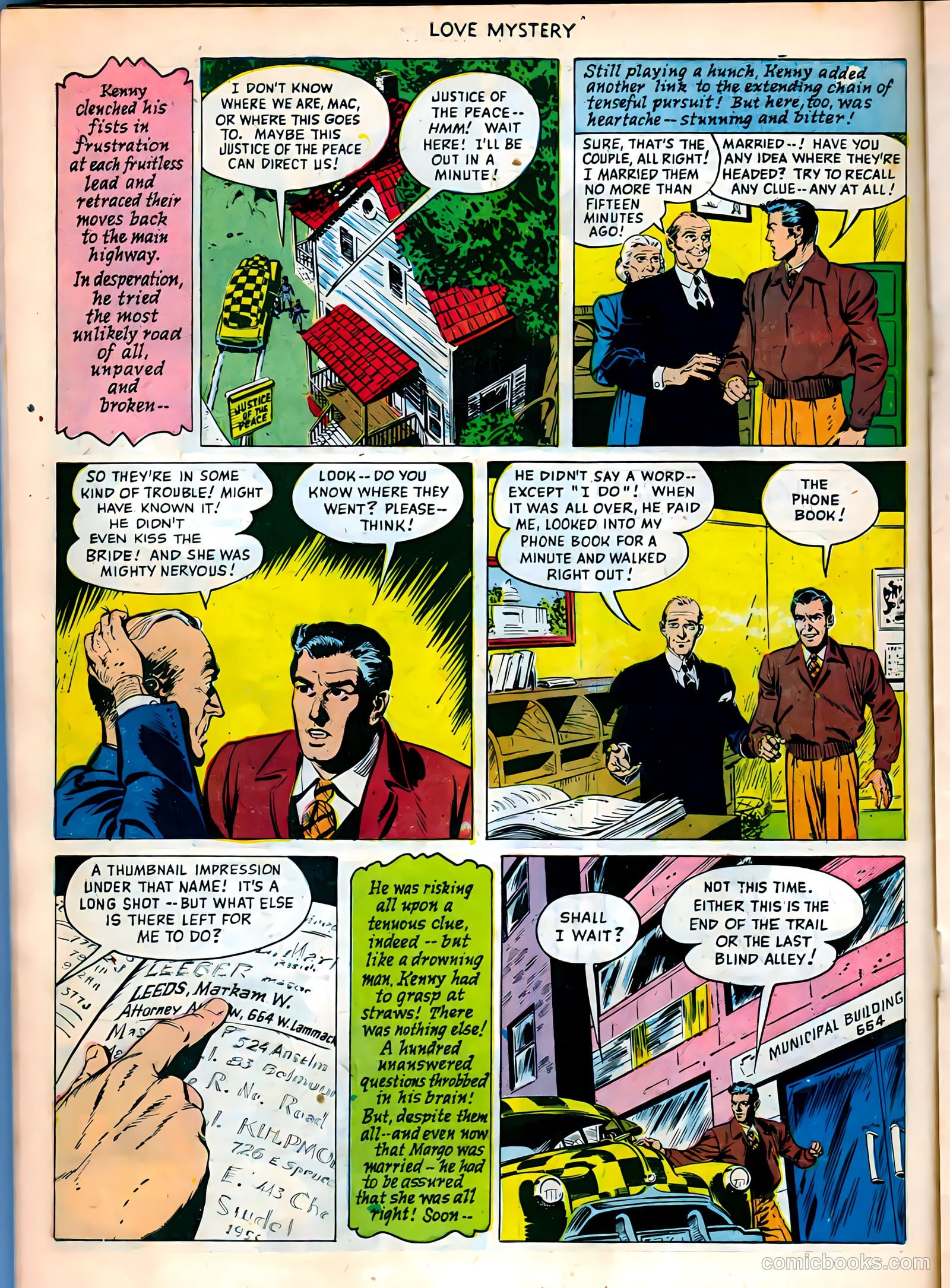 Love Mystery #3 (1950) — page 16 of 36
