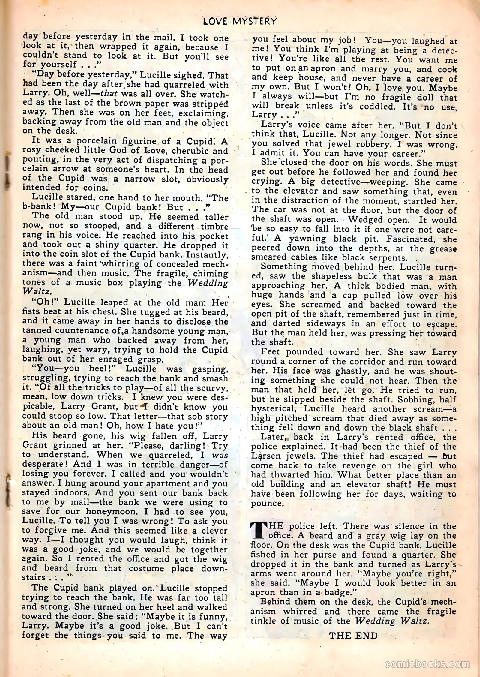 Love Mystery #3 (1950) — page 19 of 36
