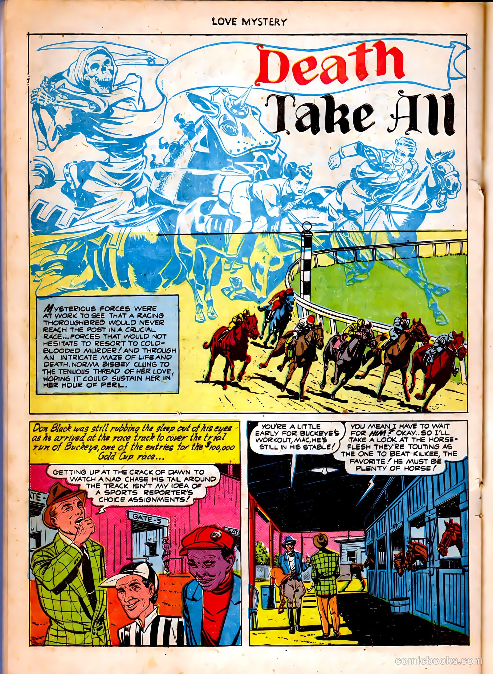 Love Mystery #3 (1950) — page 20 of 36