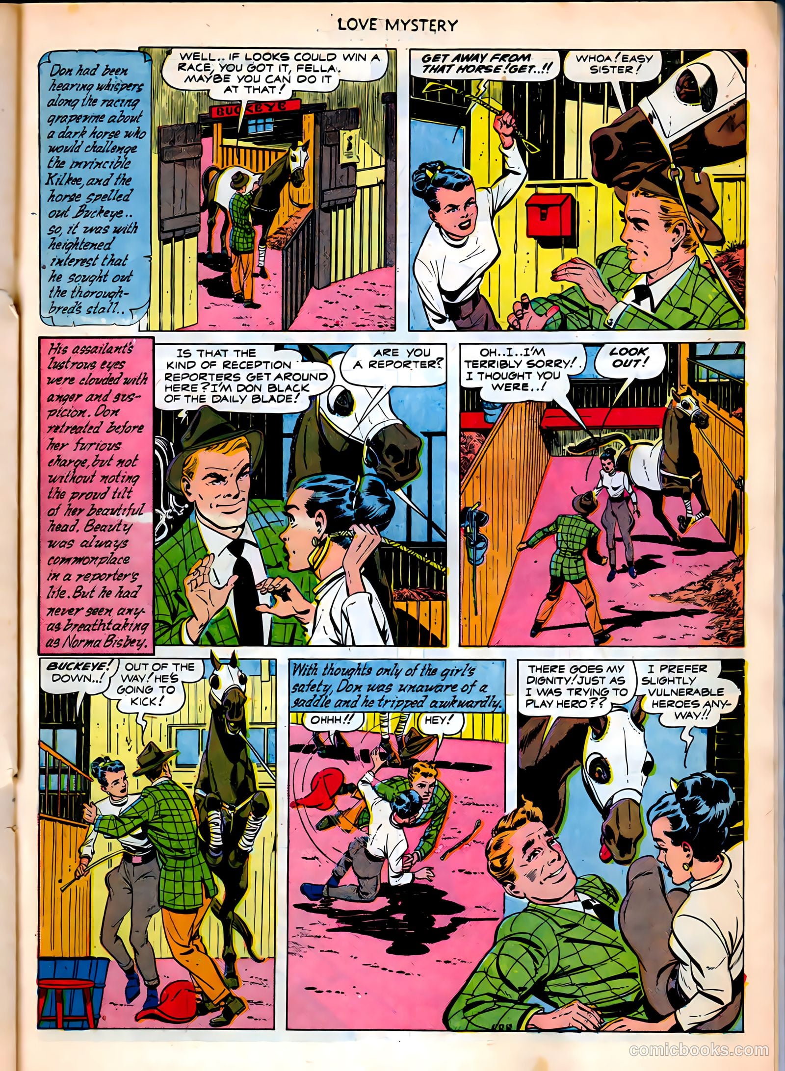 Love Mystery #3 (1950) — page 21 of 36