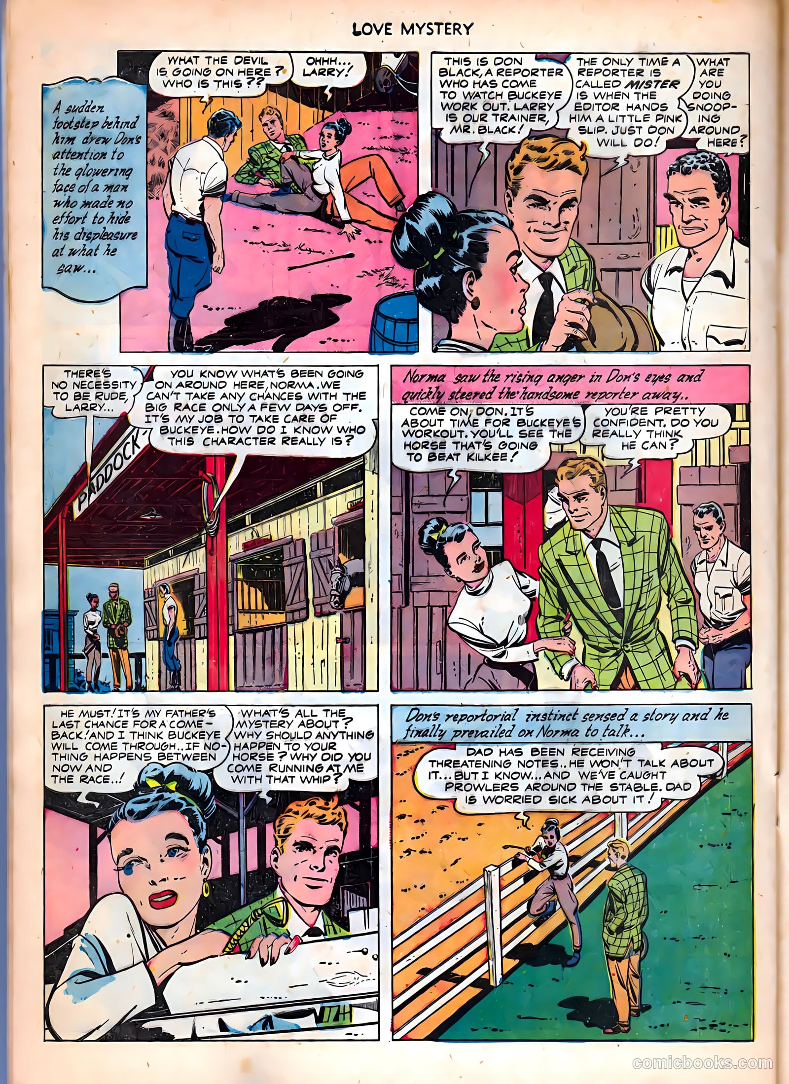 Love Mystery #3 (1950) — page 22 of 36