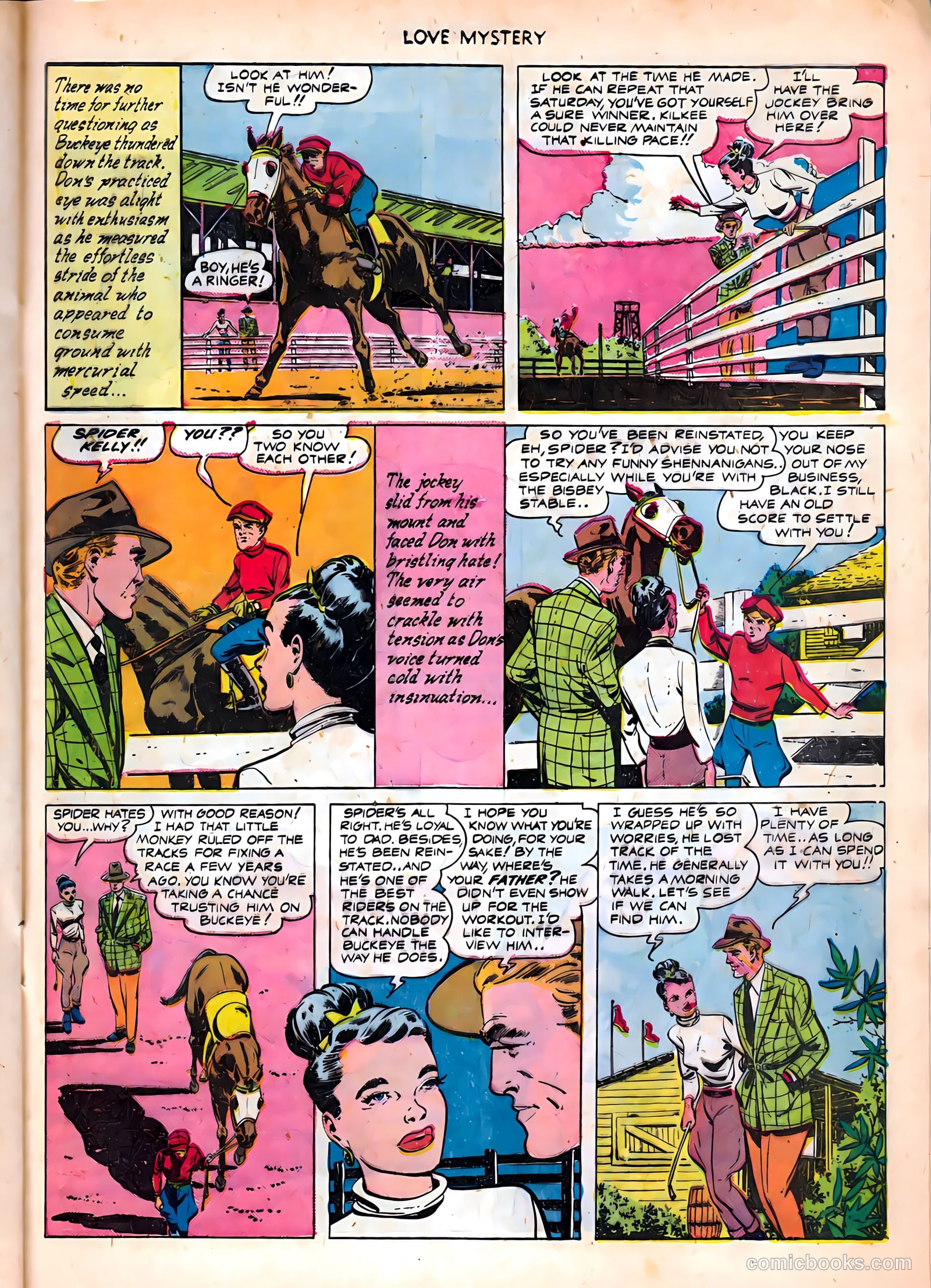 Love Mystery #3 (1950) — page 23 of 36