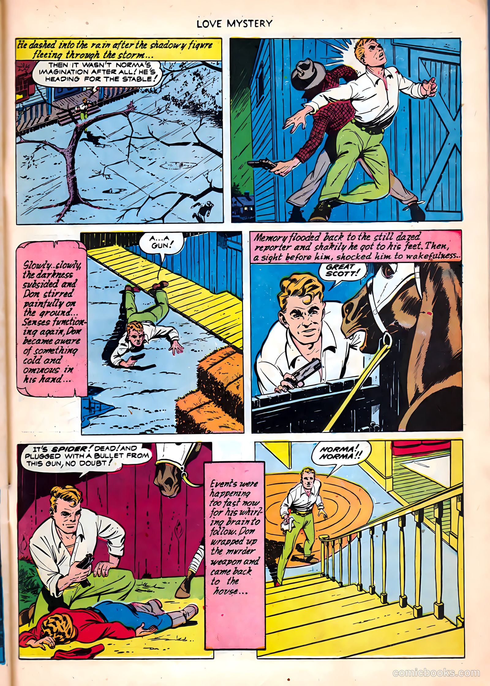 Love Mystery #3 (1950) — page 29 of 36