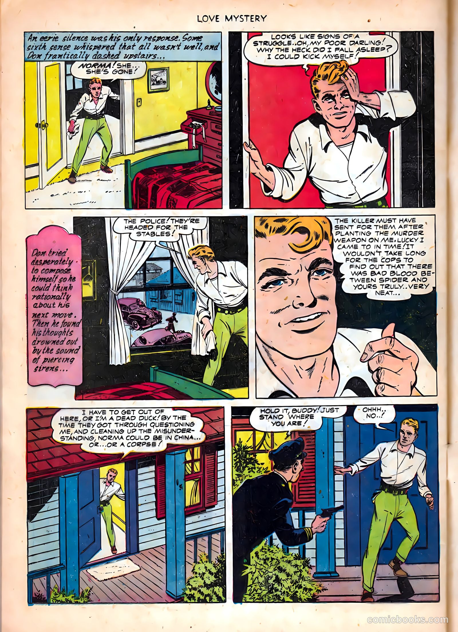 Love Mystery #3 (1950) — page 30 of 36
