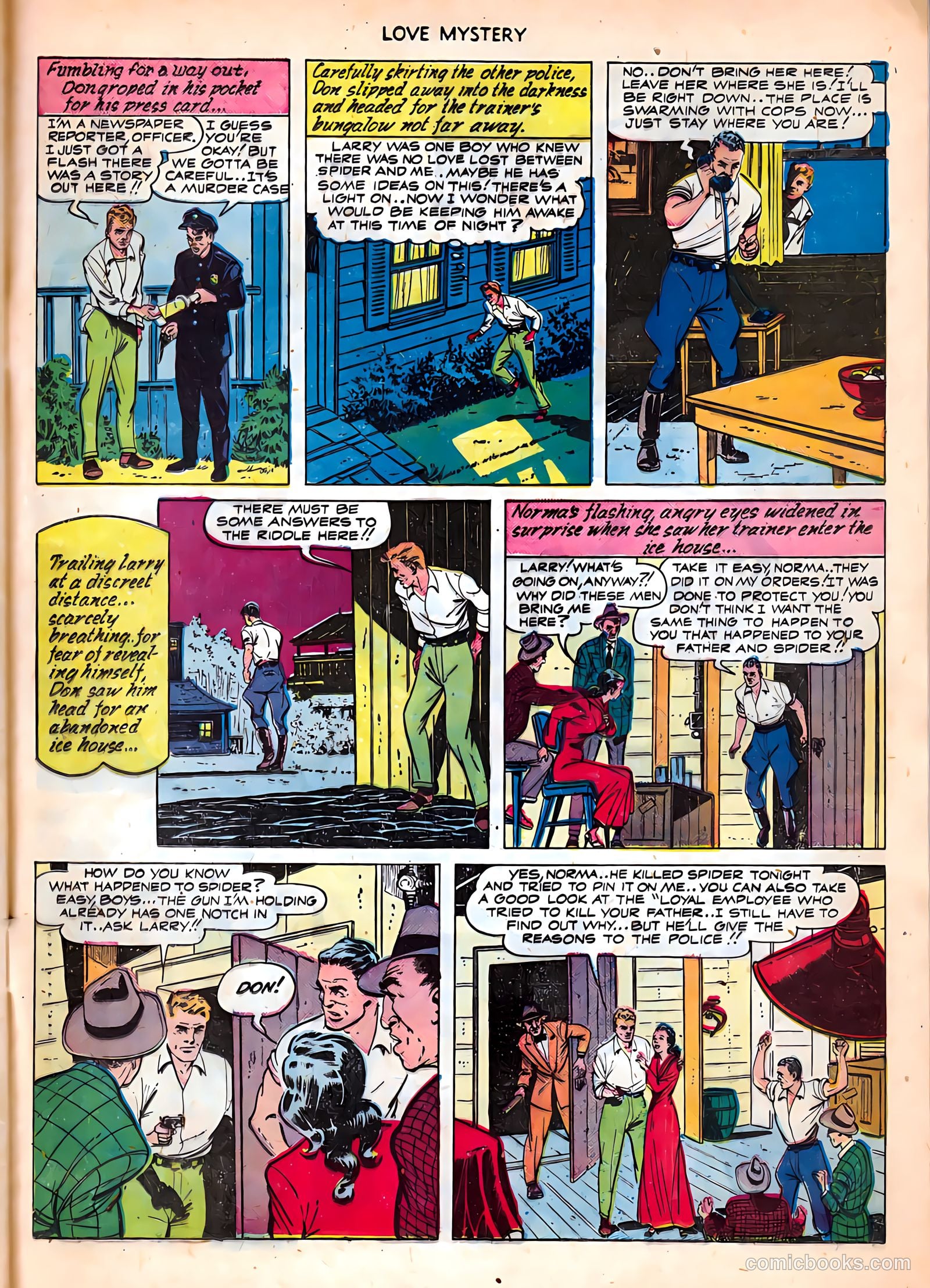 Love Mystery #3 (1950) — page 31 of 36