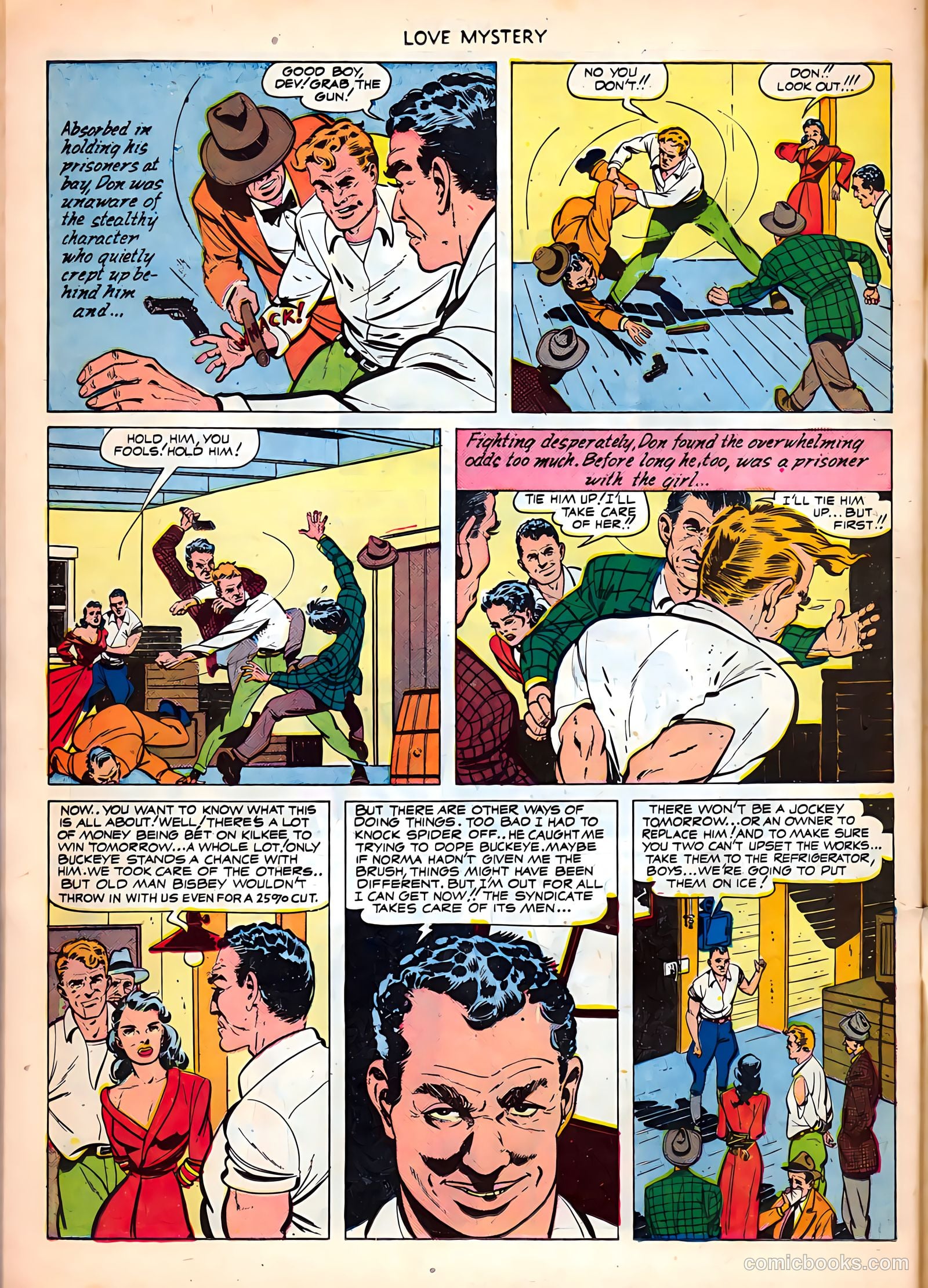 Love Mystery #3 (1950) — page 32 of 36