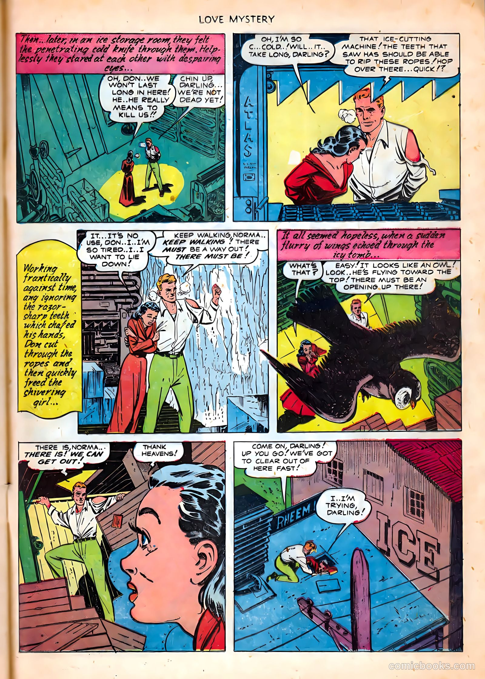 Love Mystery #3 (1950) — page 33 of 36