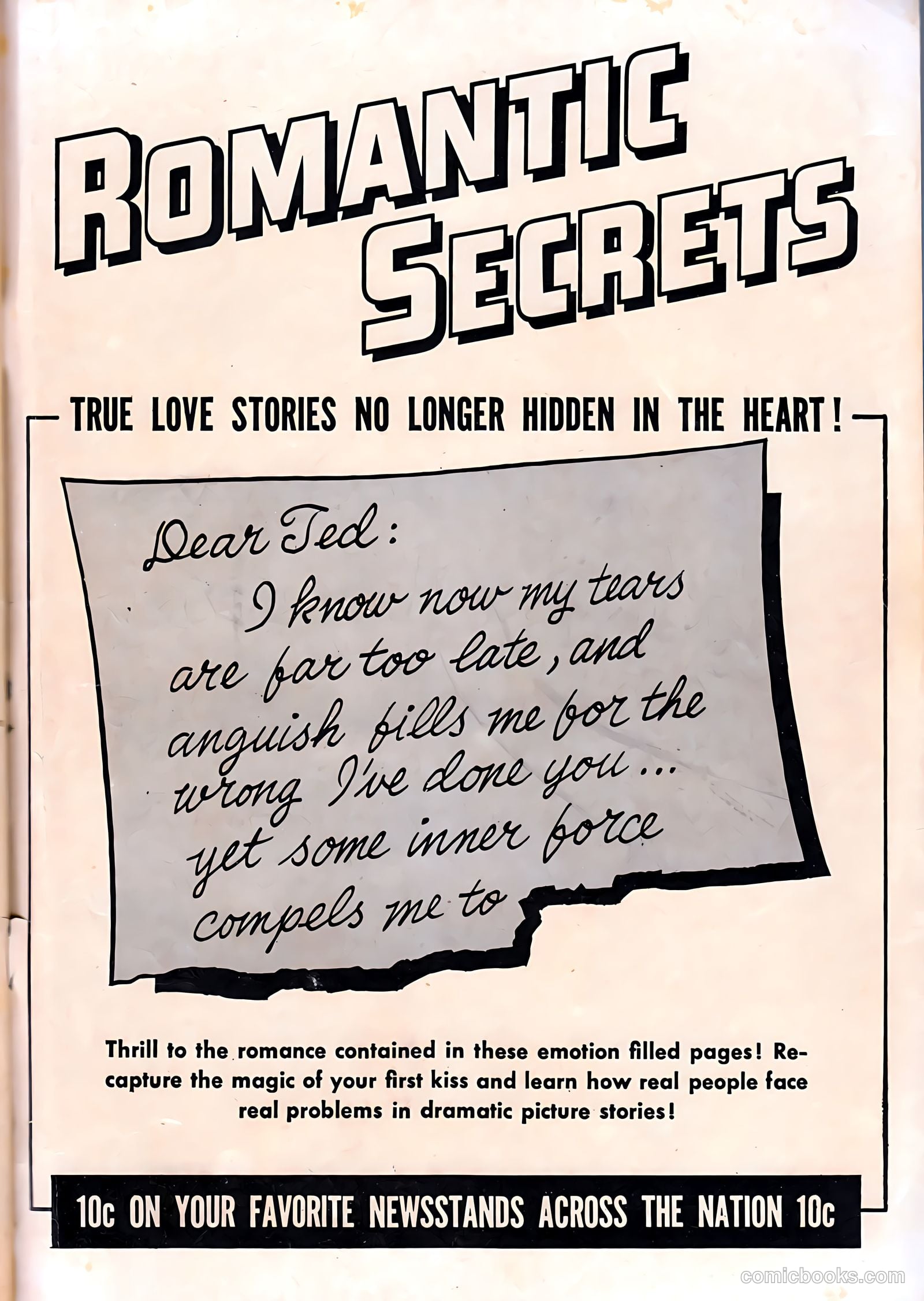 Love Mystery #3 (1950) — page 35 of 36