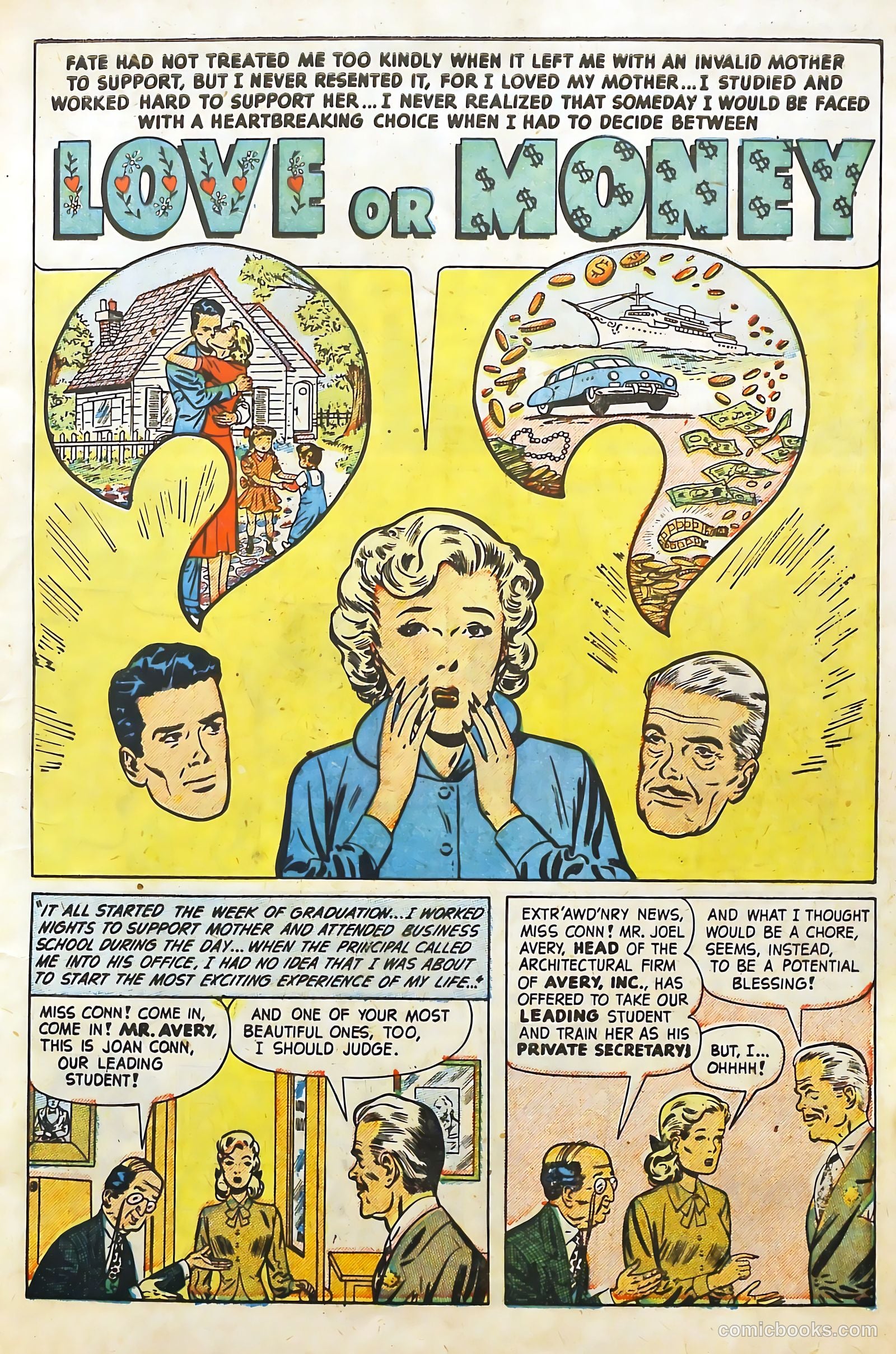 Love Problems and Advice, Illustrated #1 (1949) — page 5 of 59