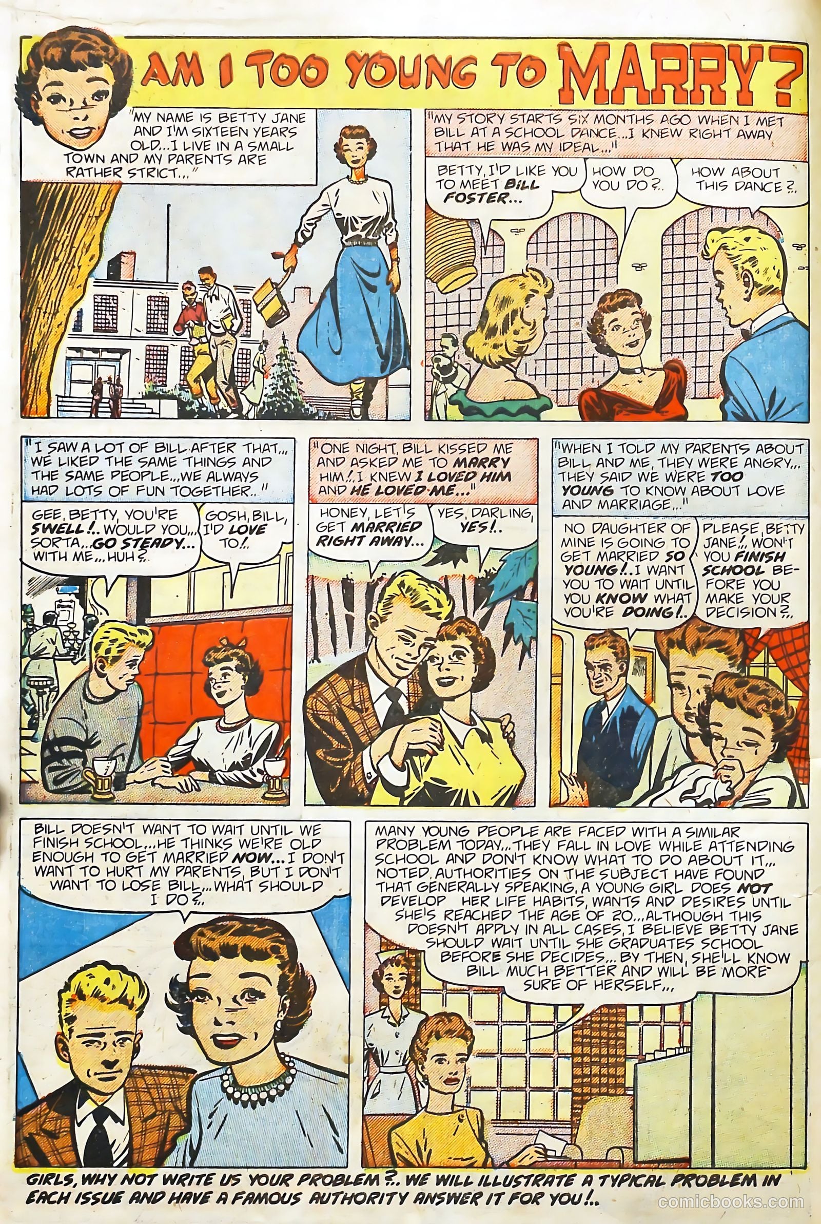 Love Problems and Advice, Illustrated #1 (1949) — page 15 of 59