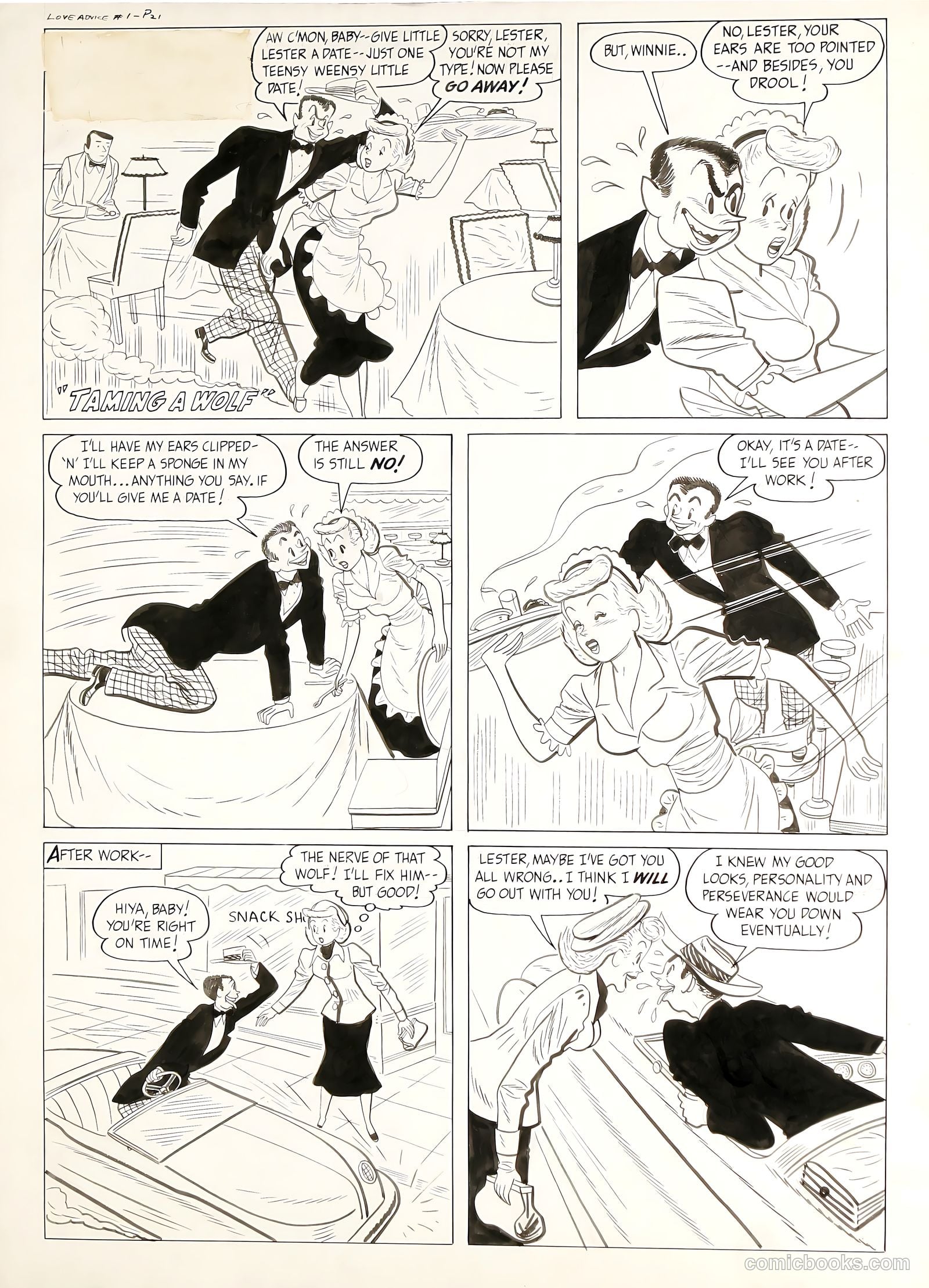 Love Problems and Advice, Illustrated #1 (1949) — page 27 of 59