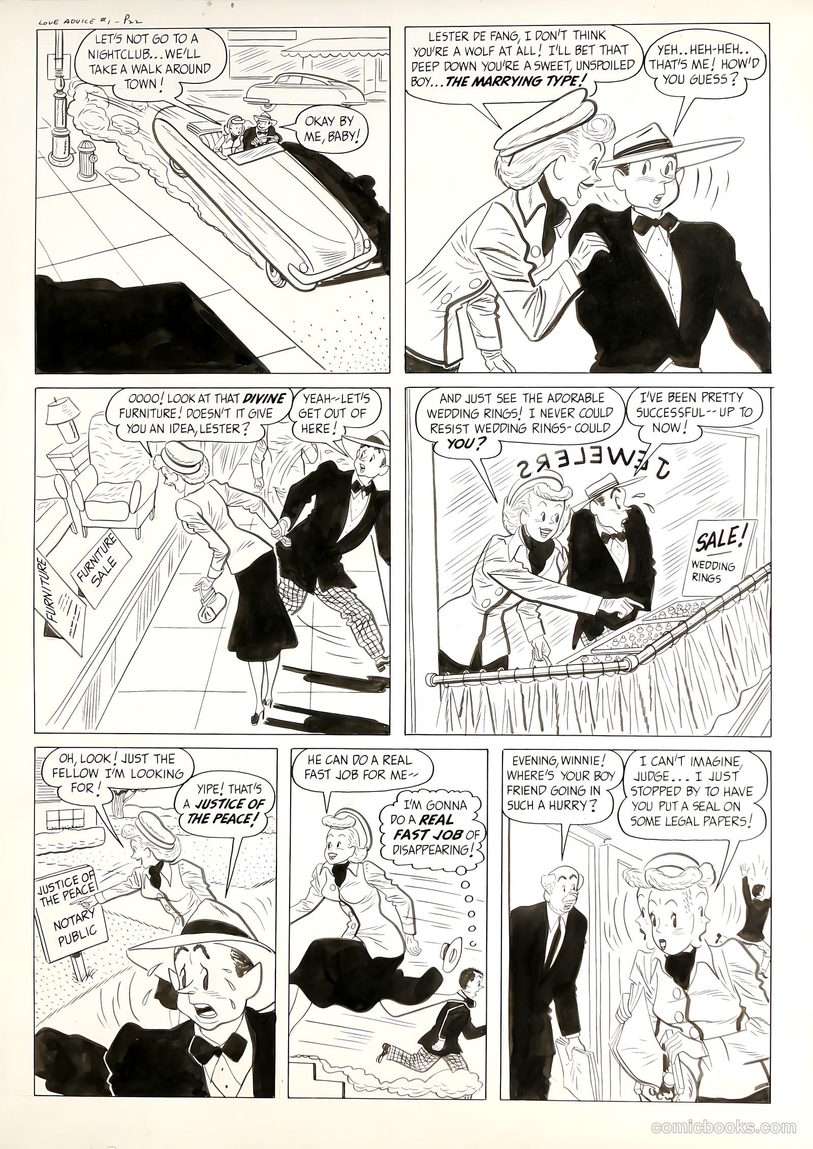 Love Problems and Advice, Illustrated #1 (1949) — page 29 of 59