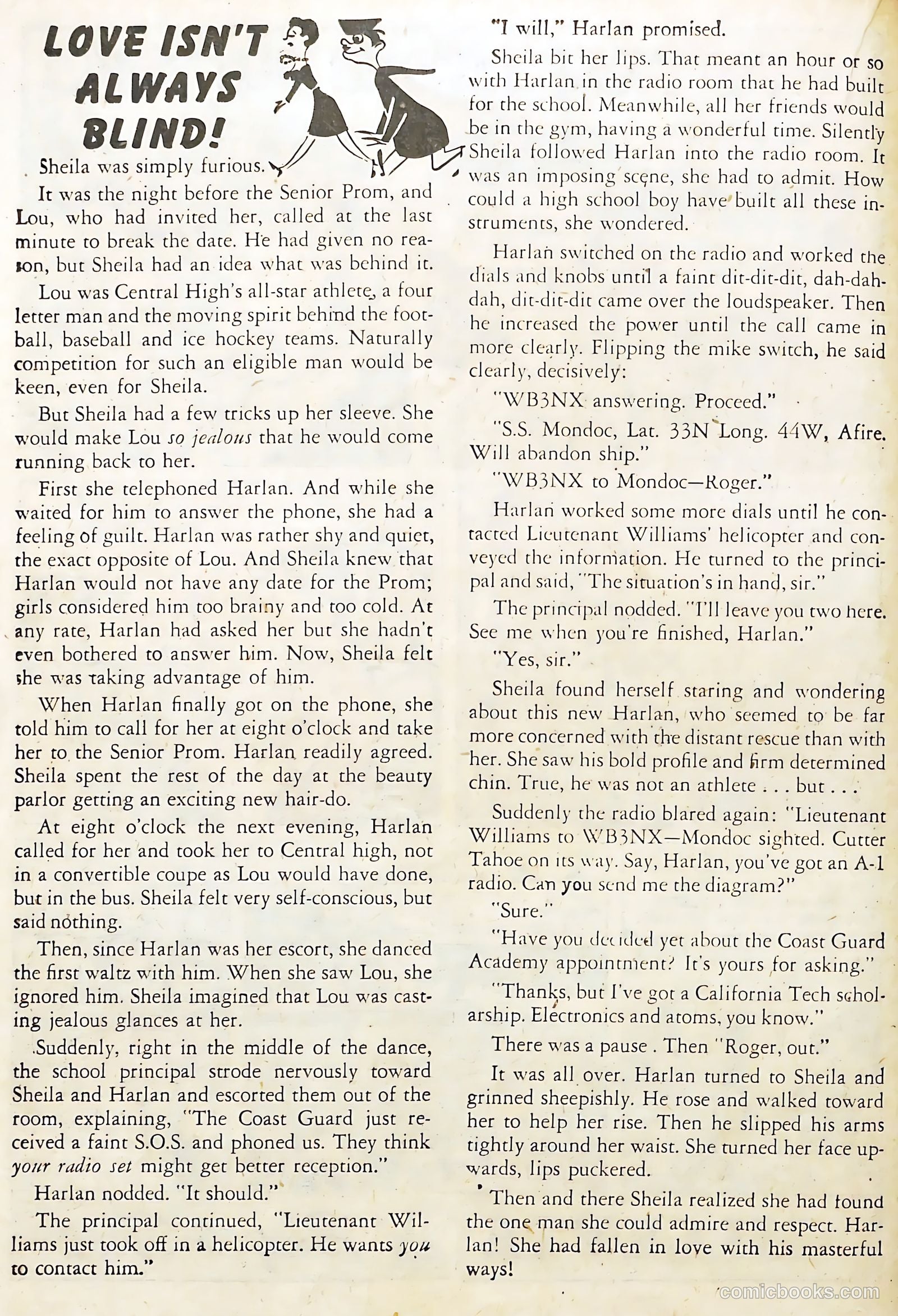 Love Problems and Advice, Illustrated #1 (1949) — page 31 of 59