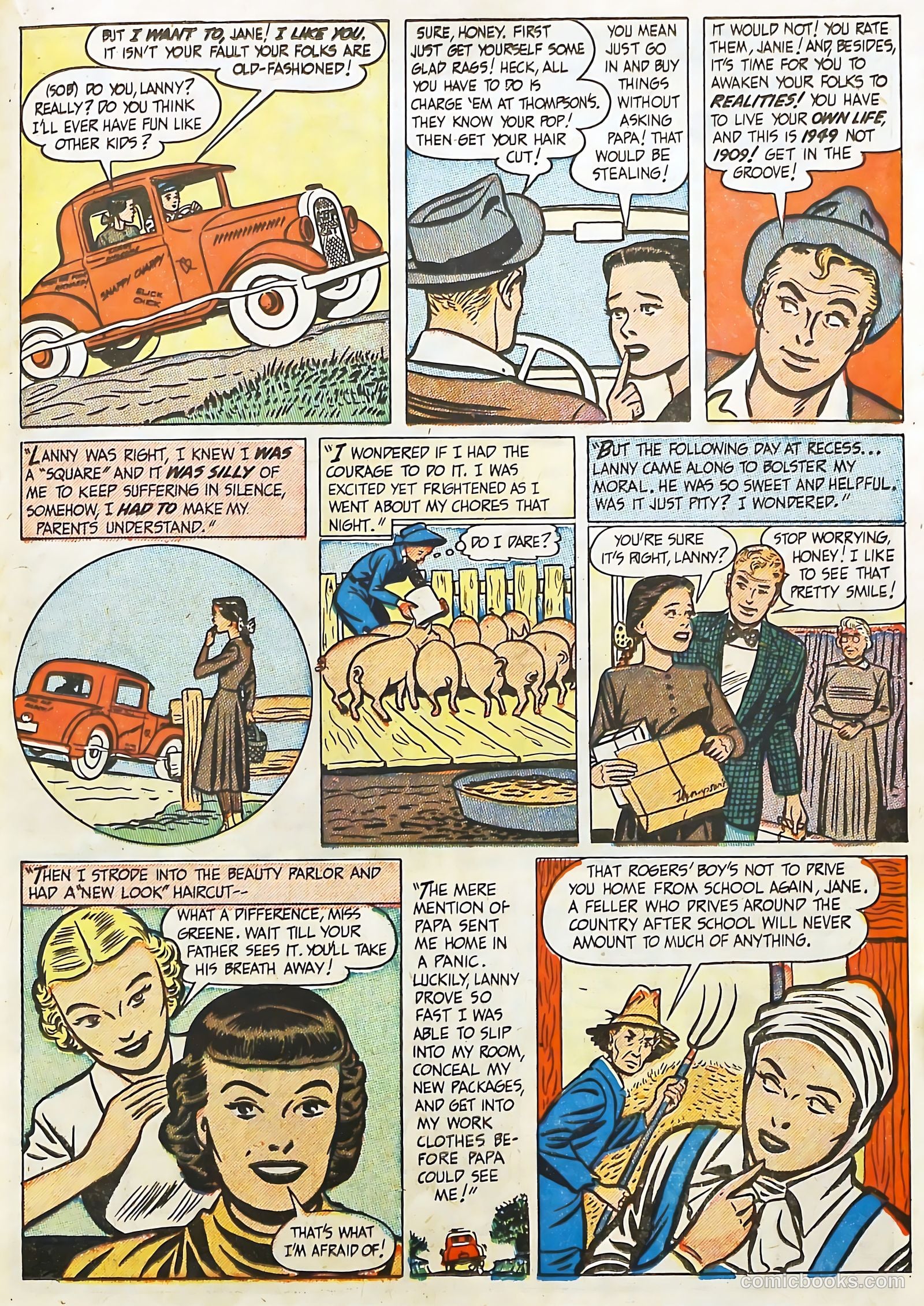Love Problems and Advice, Illustrated #1 (1949) — page 36 of 59