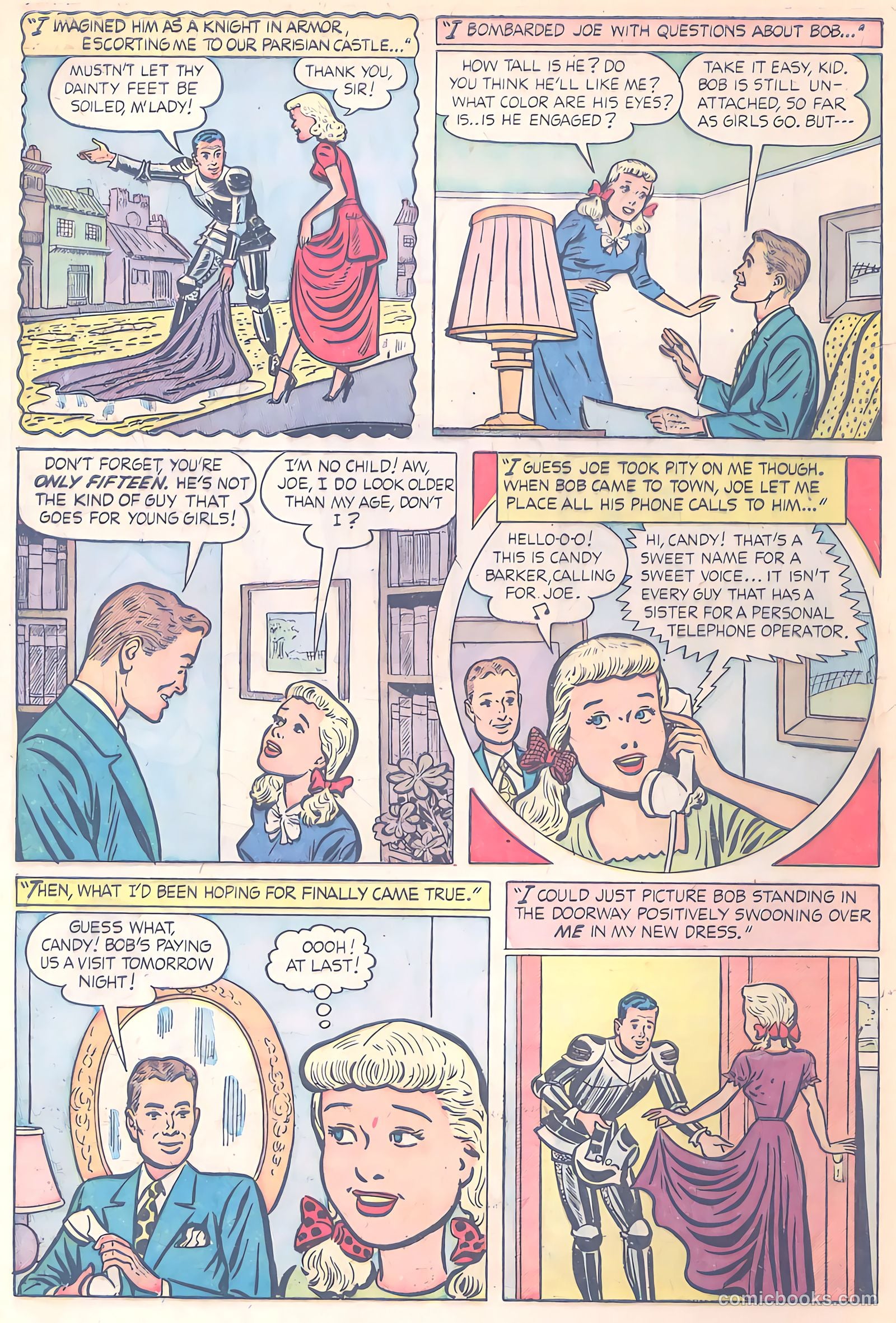 Love Problems and Advice, Illustrated #2 (1949) — page 7 of 65
