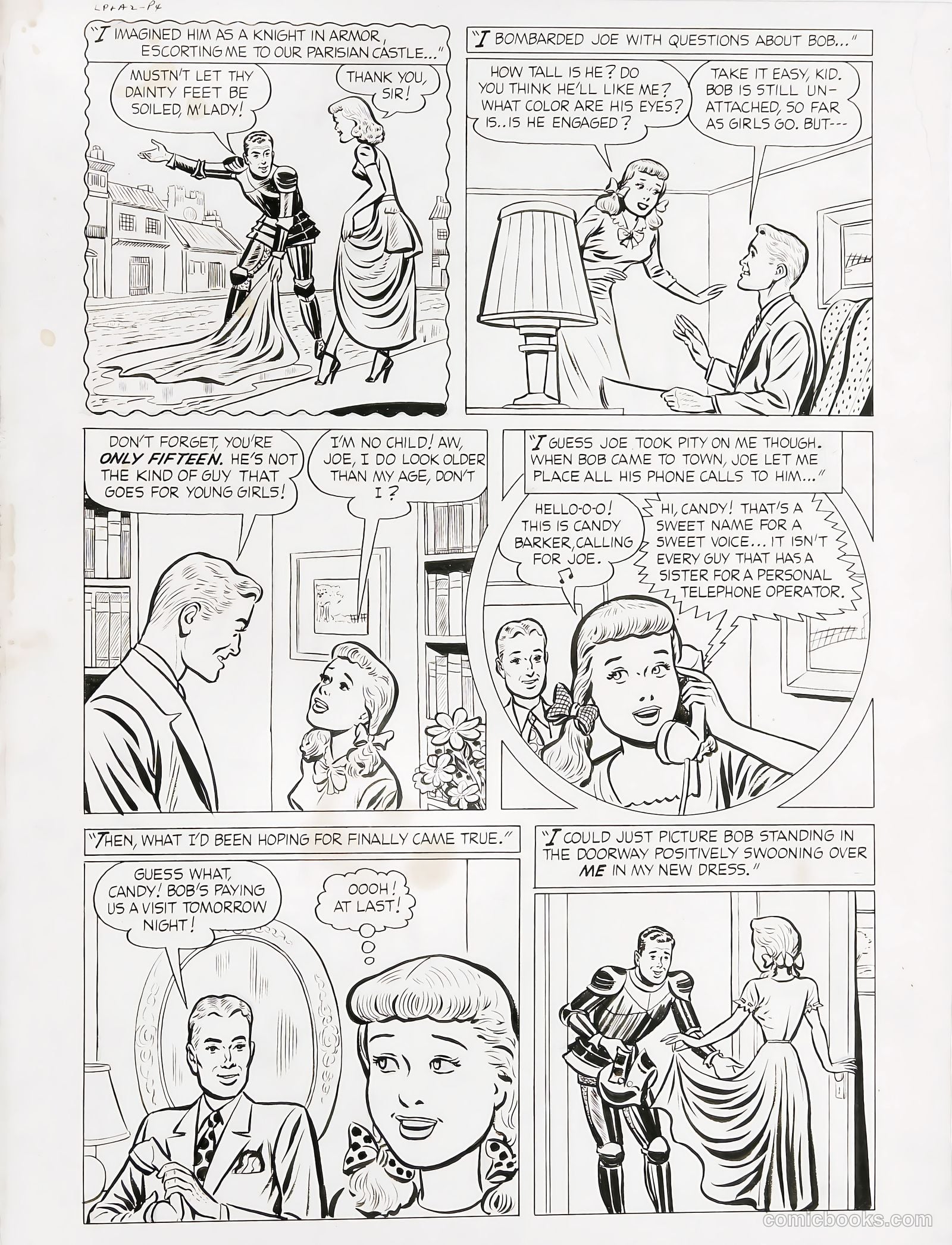 Love Problems and Advice, Illustrated #2 (1949) — page 8 of 65