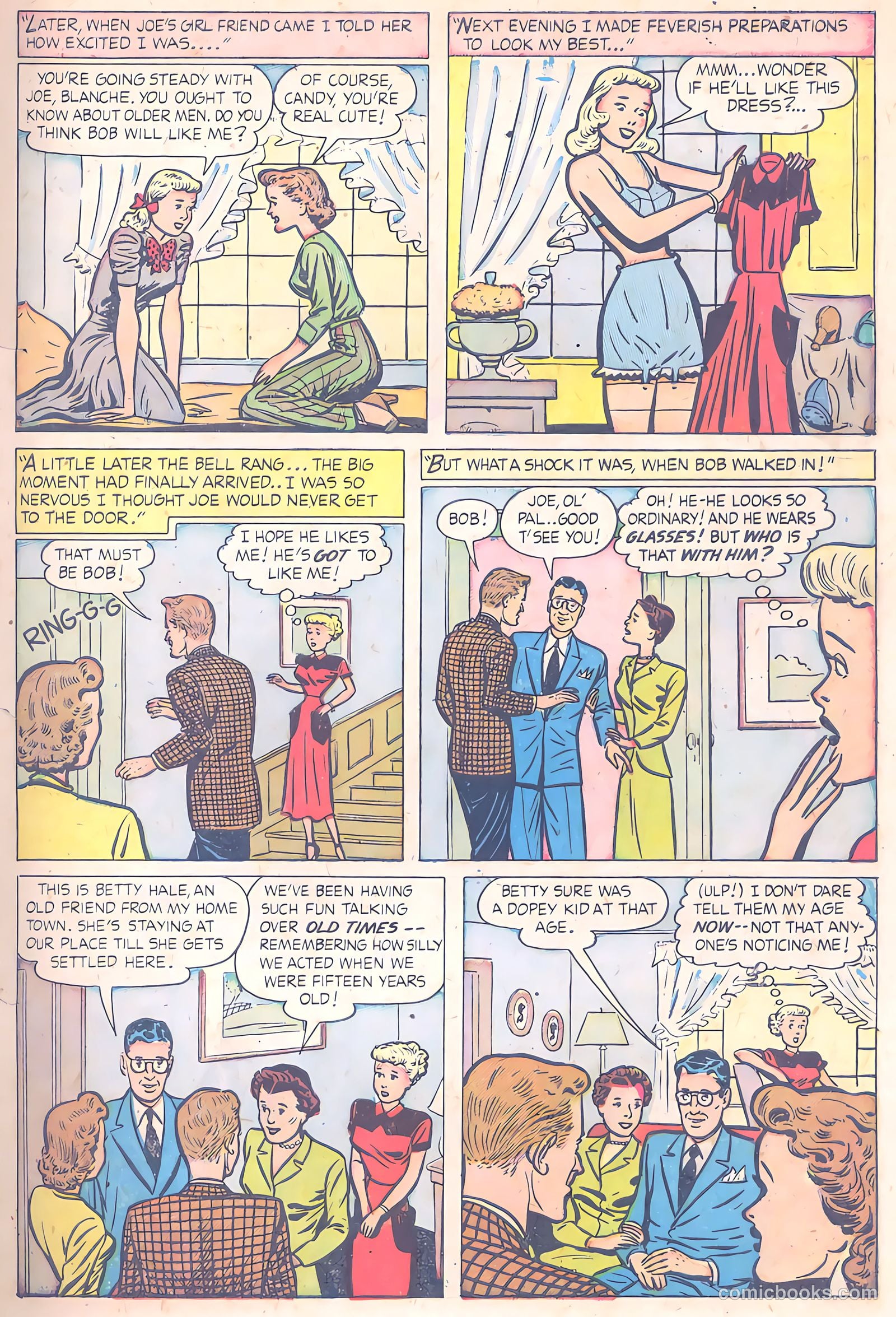 Love Problems and Advice, Illustrated #2 (1949) — page 9 of 65