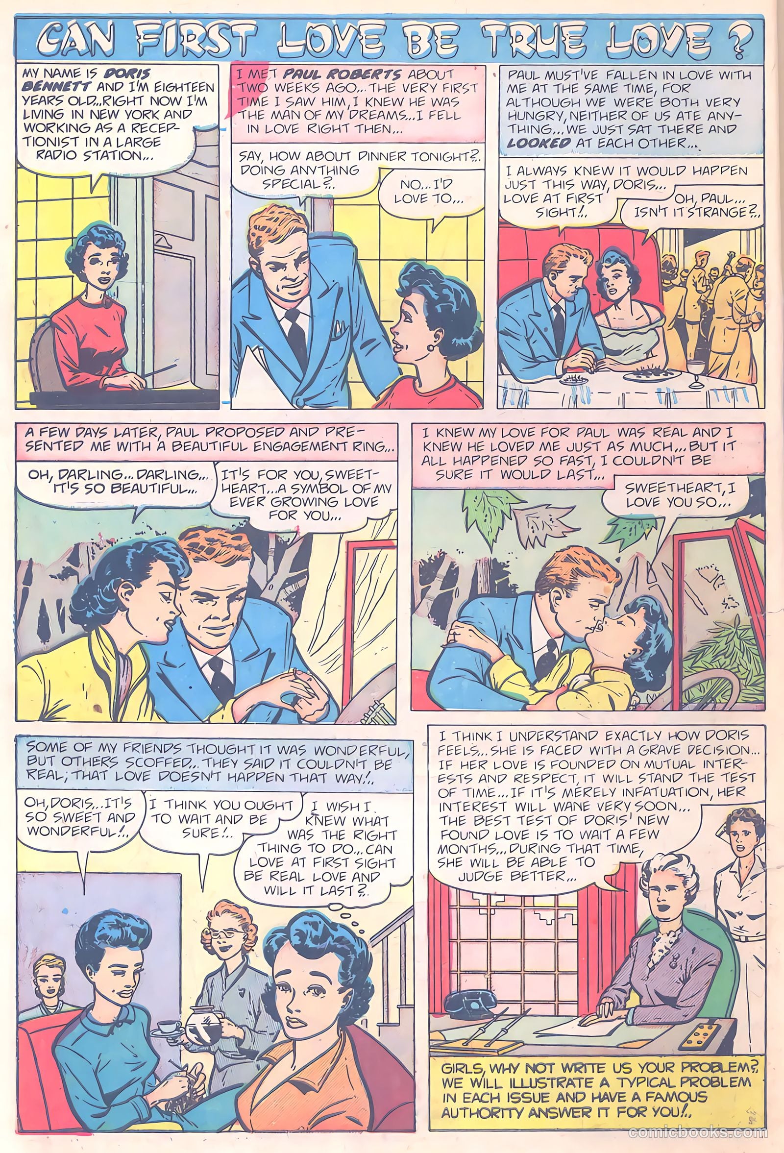 Love Problems and Advice, Illustrated #2 (1949) — page 16 of 65