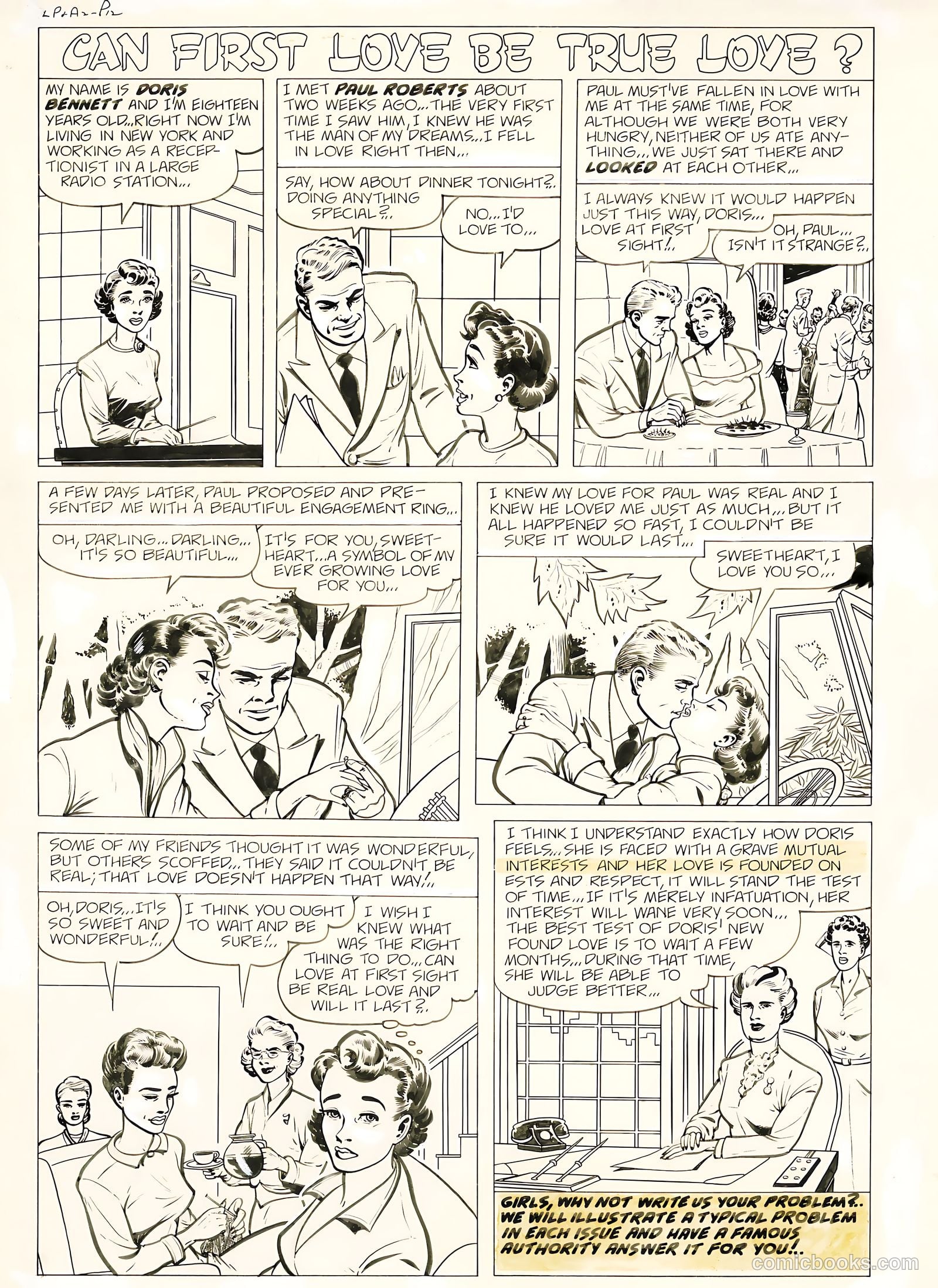 Love Problems and Advice, Illustrated #2 (1949) — page 17 of 65