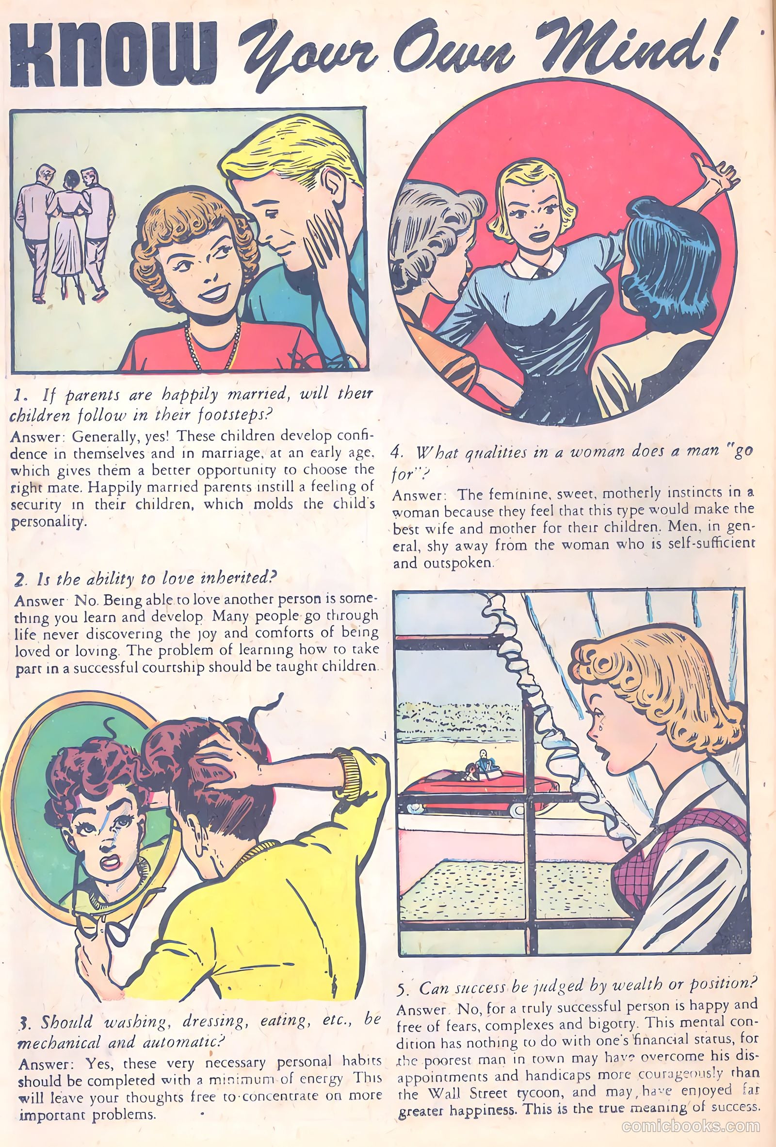 Love Problems and Advice, Illustrated #2 (1949) — page 30 of 65