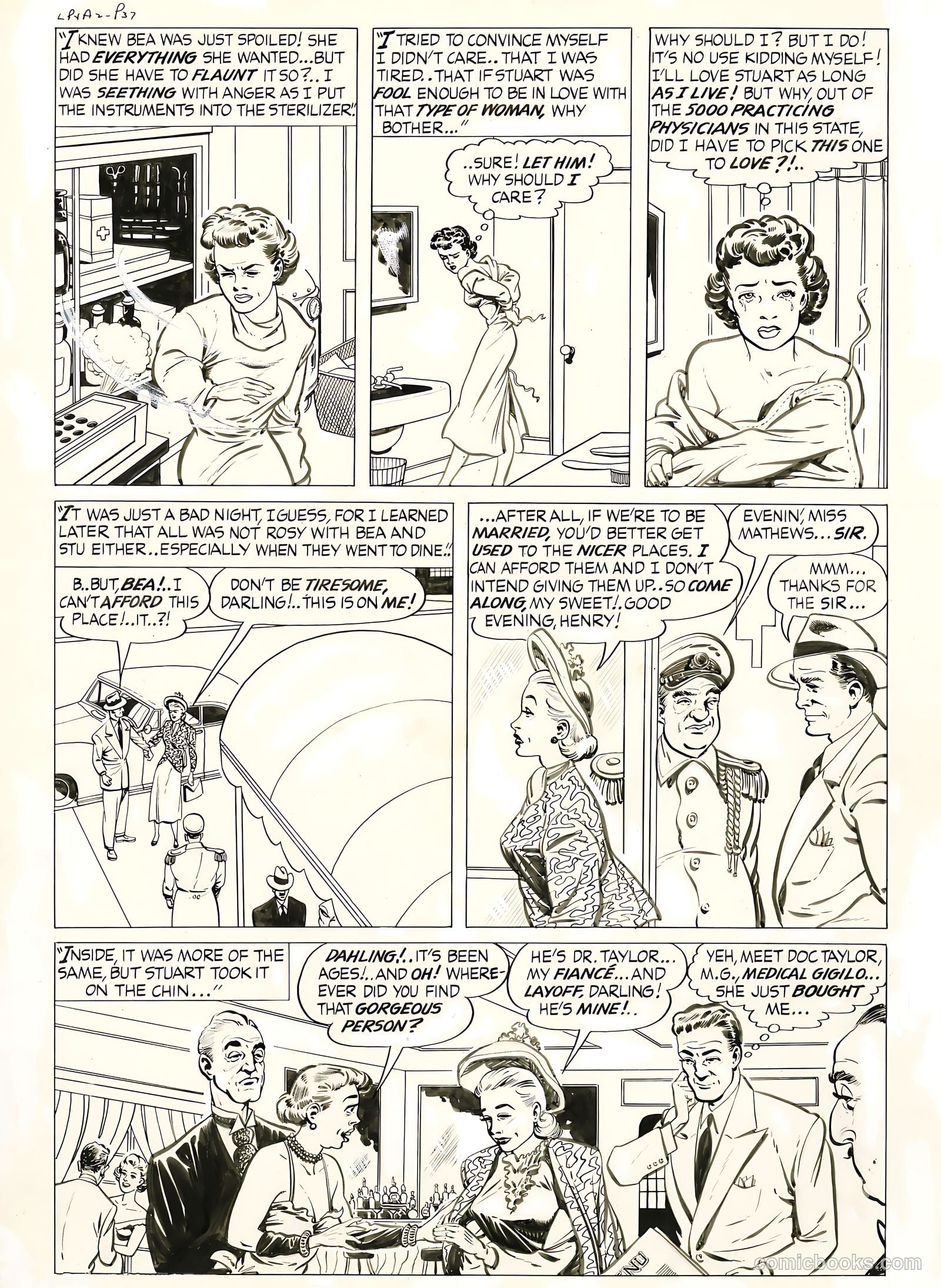 Love Problems and Advice, Illustrated #2 (1949) — page 50 of 65