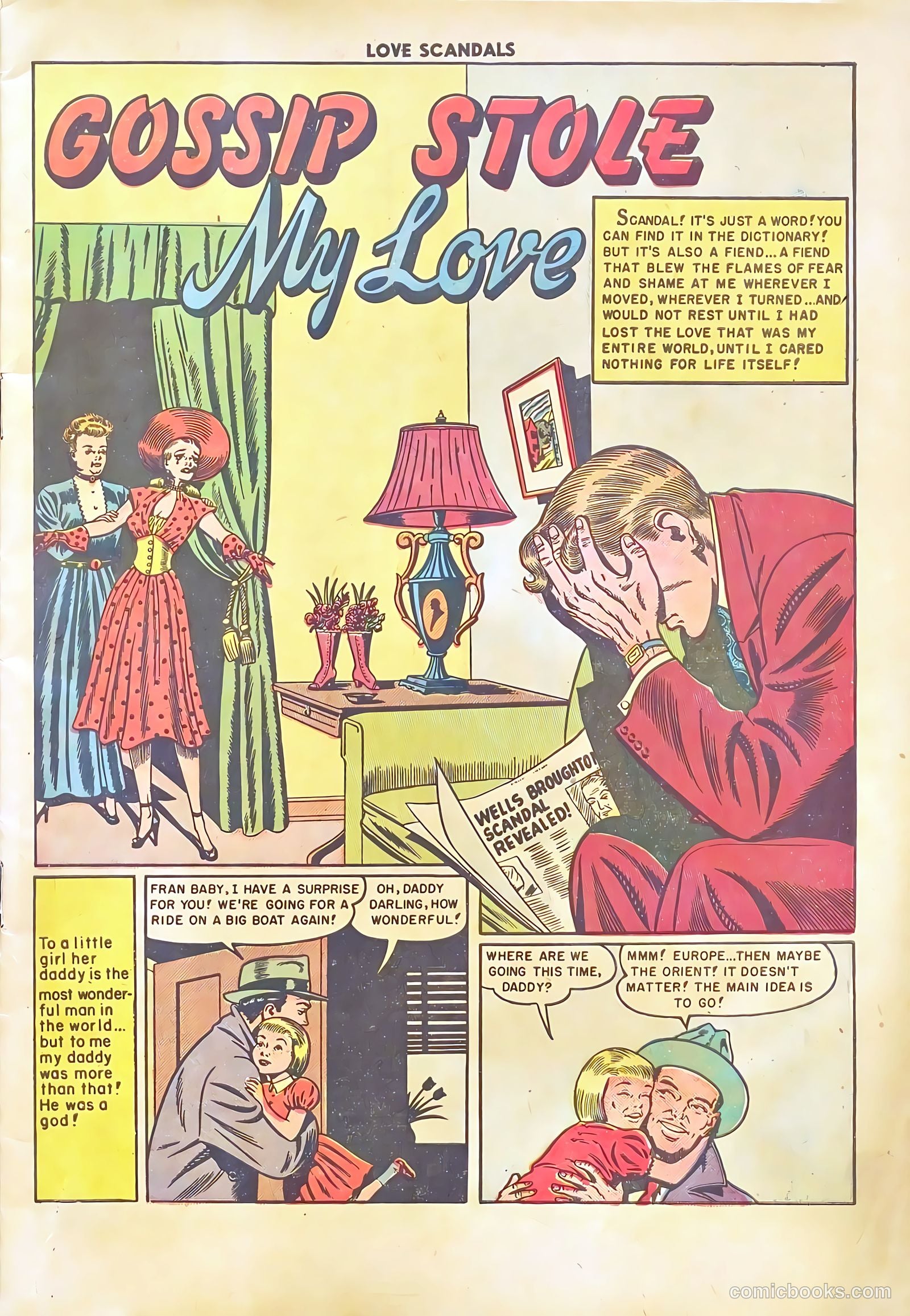 Love Scandals #1 (1950) — page 3 of 36