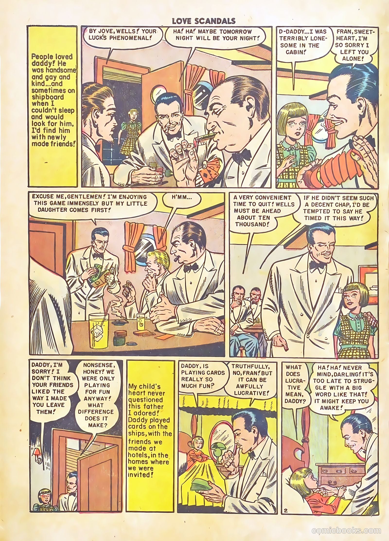 Love Scandals #1 (1950) — page 4 of 36