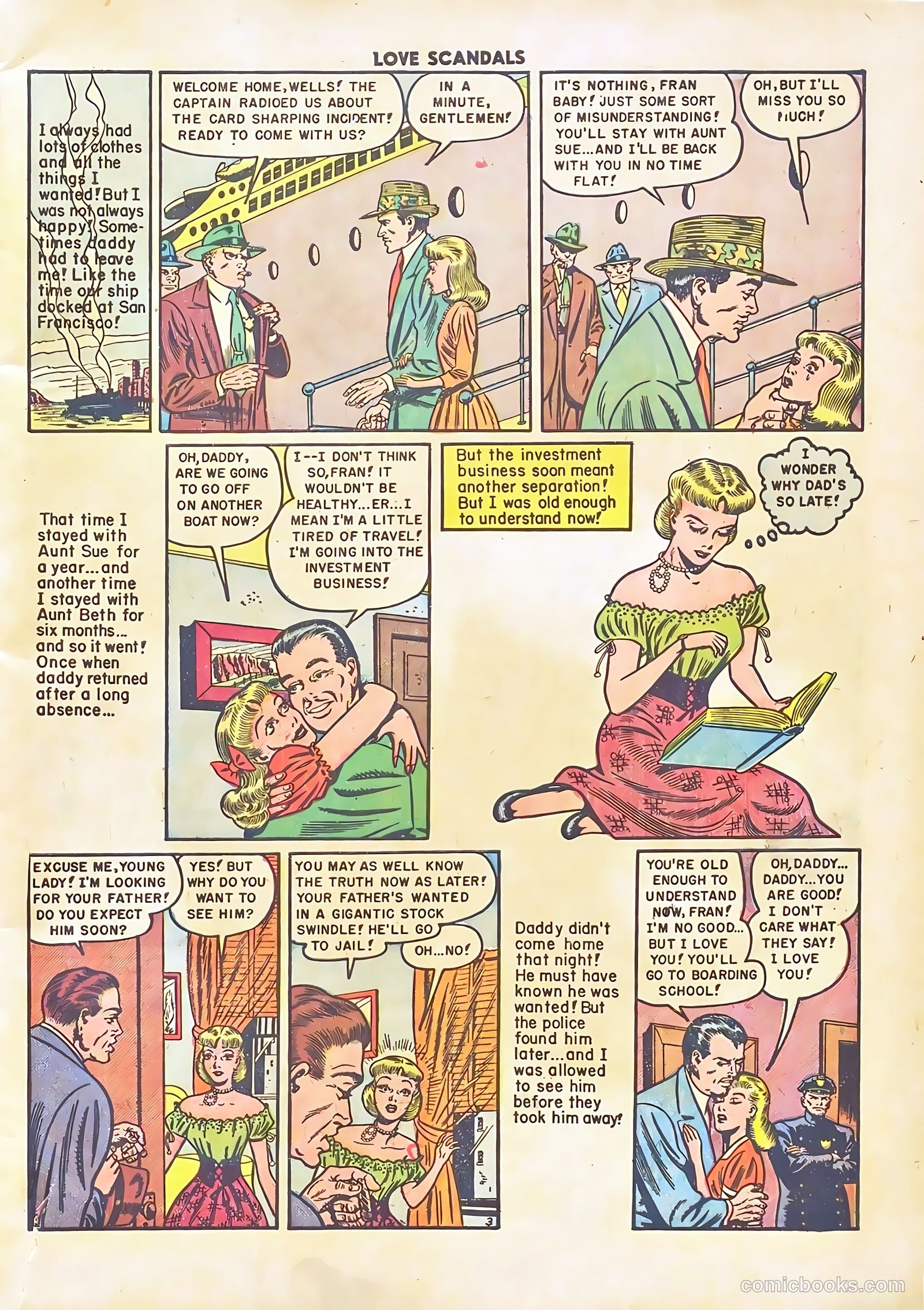 Love Scandals #1 (1950) — page 5 of 36