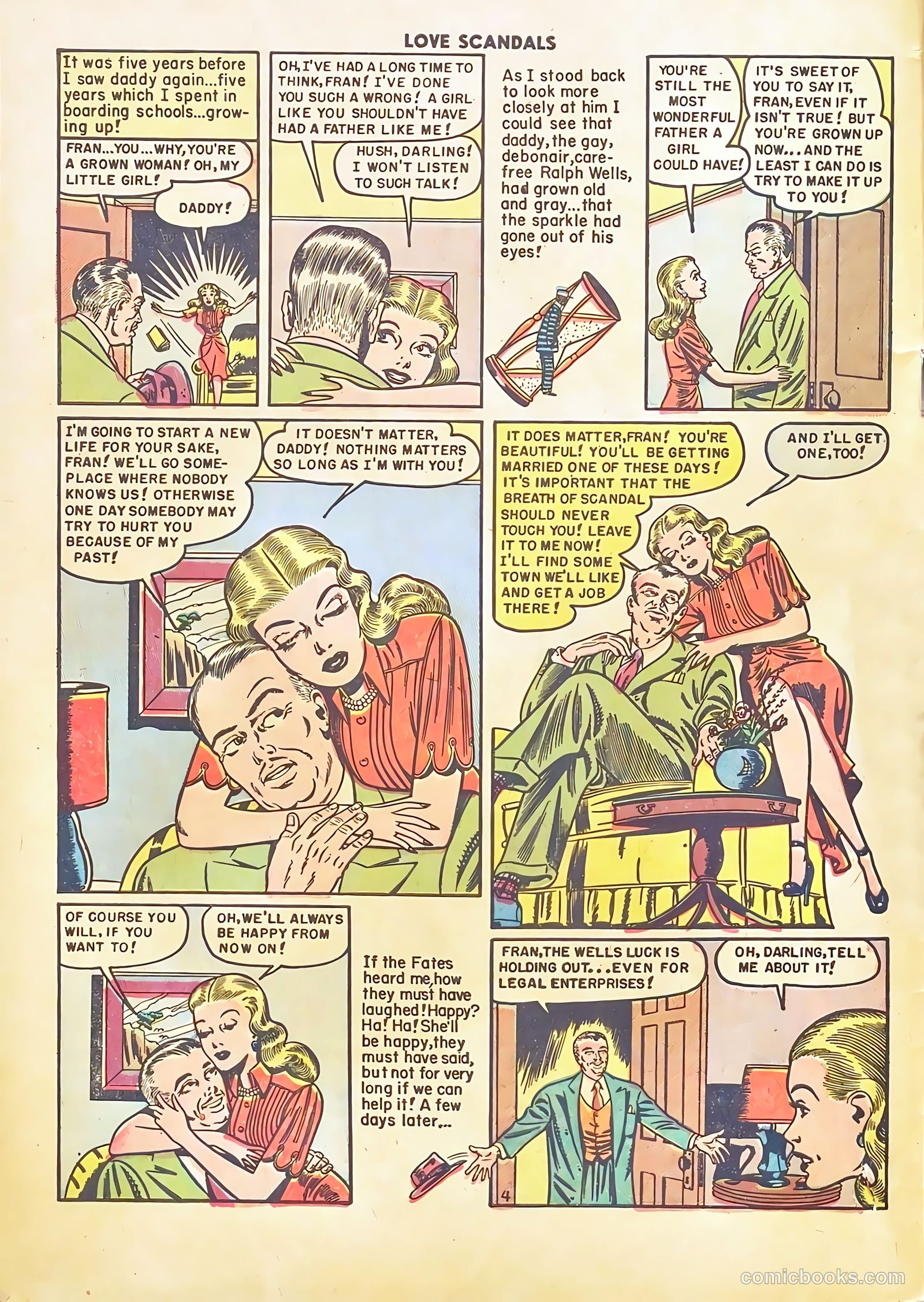 Love Scandals #1 (1950) — page 6 of 36