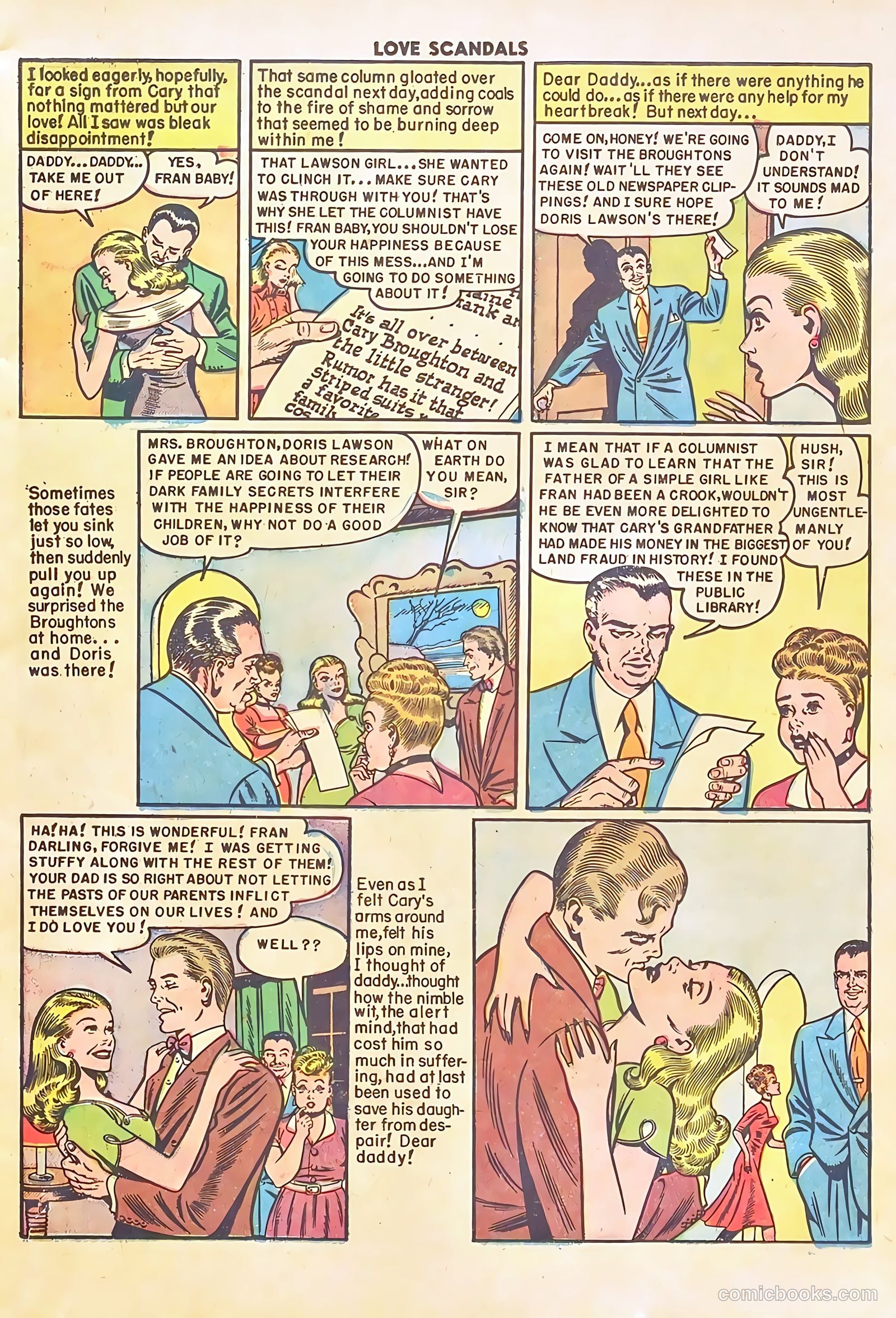 Love Scandals #1 (1950) — page 11 of 36
