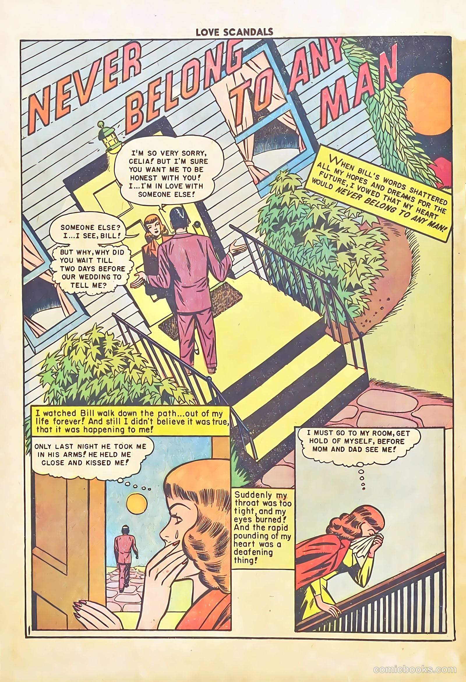 Love Scandals #1 (1950) — page 12 of 36