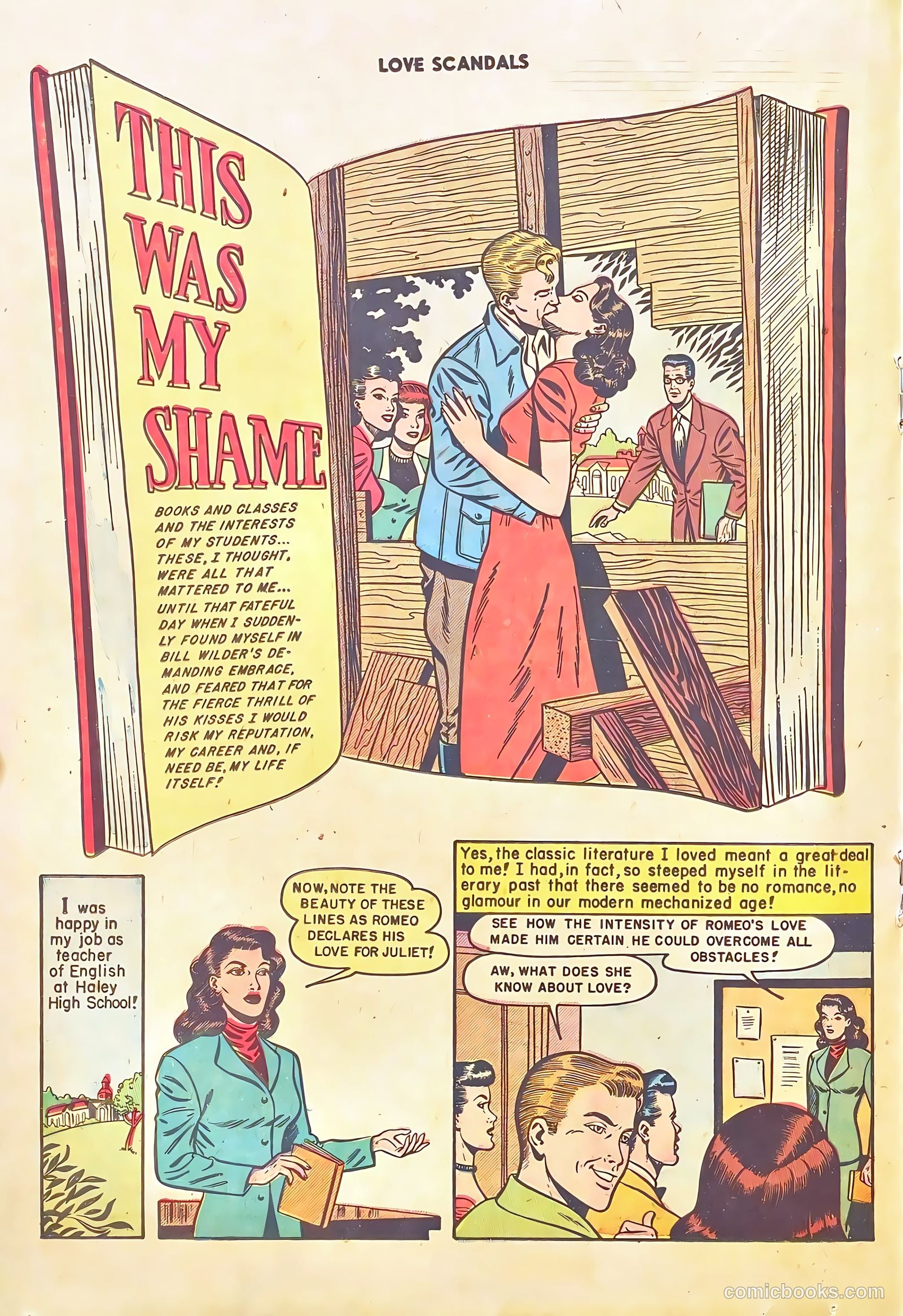Love Scandals #1 (1950) — page 18 of 36