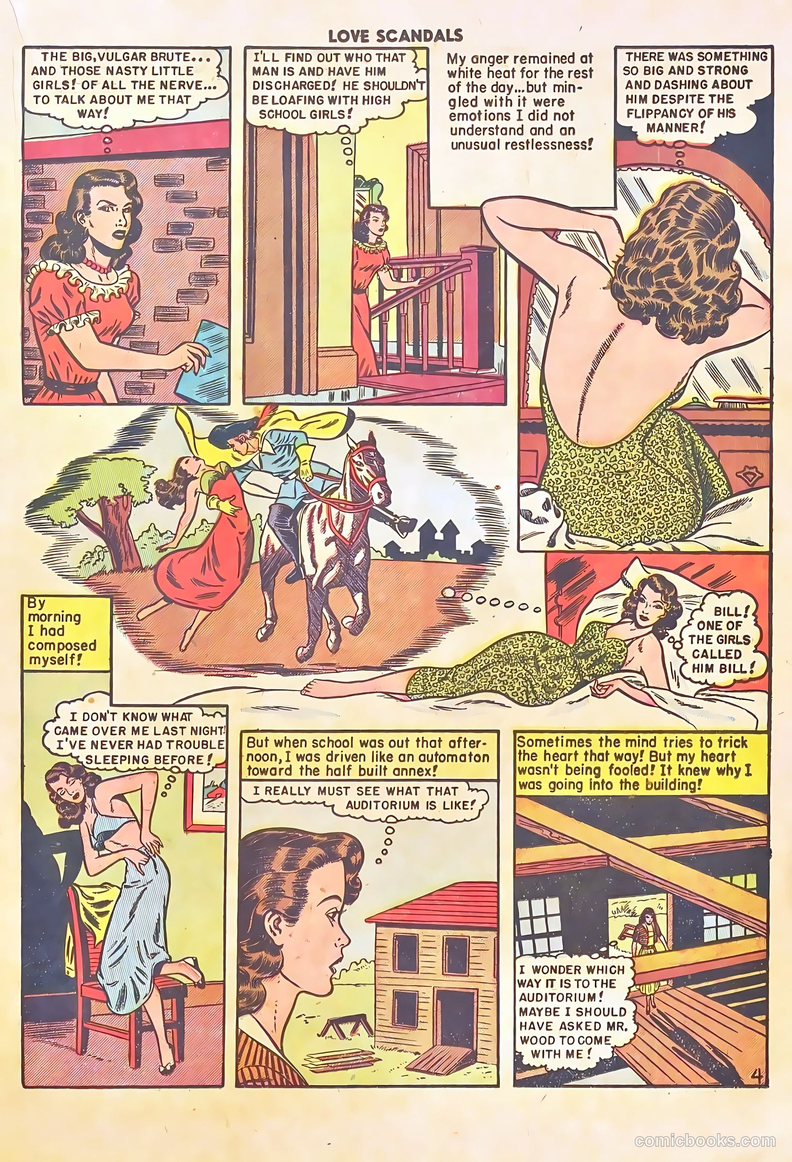 Love Scandals #1 (1950) — page 21 of 36
