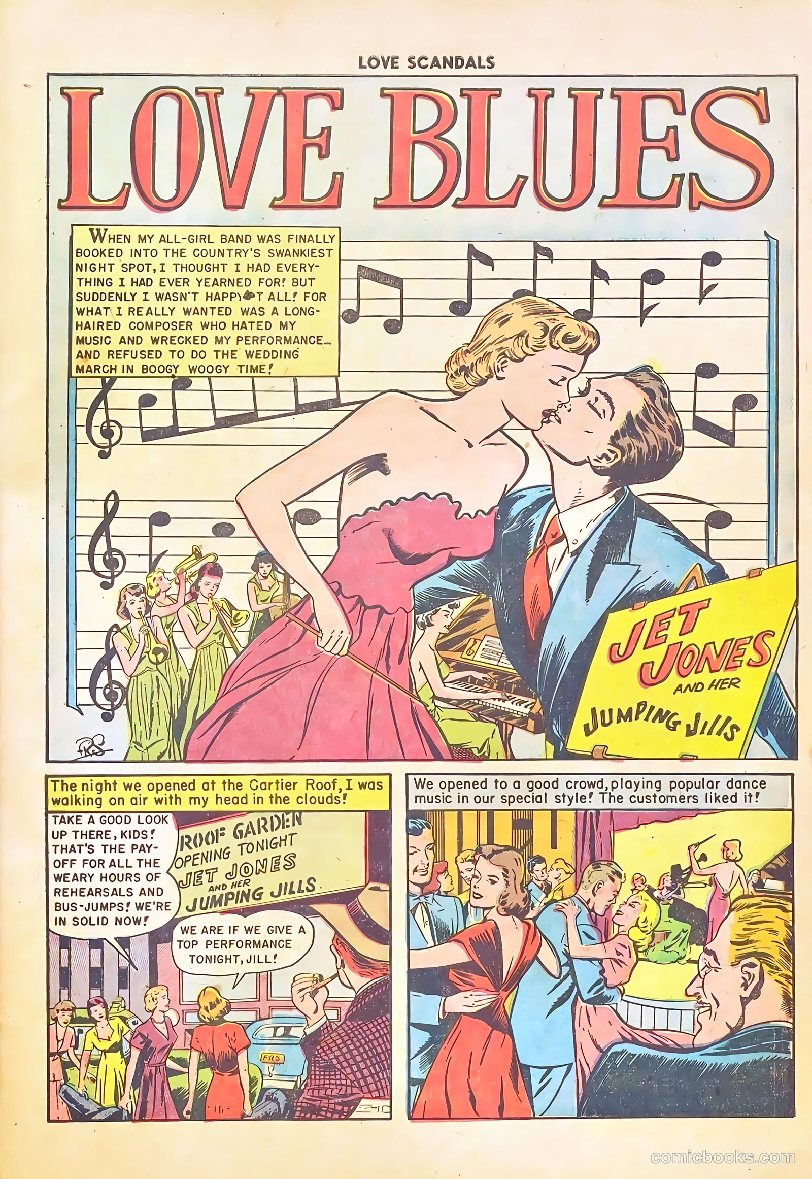 Love Scandals #1 (1950) — page 27 of 36