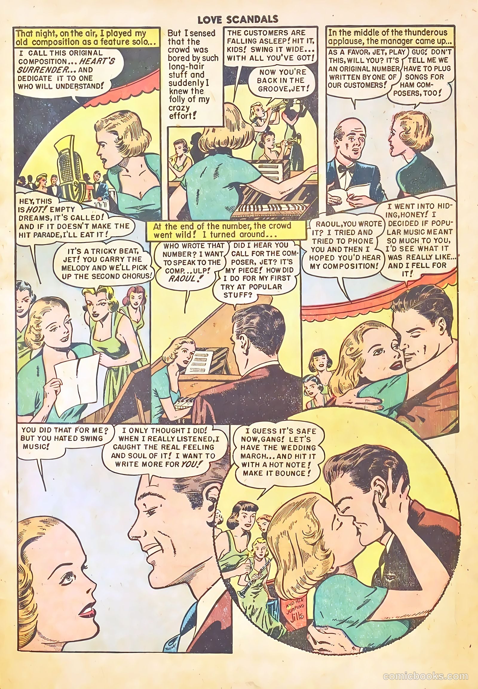 Love Scandals #1 (1950) — page 33 of 36